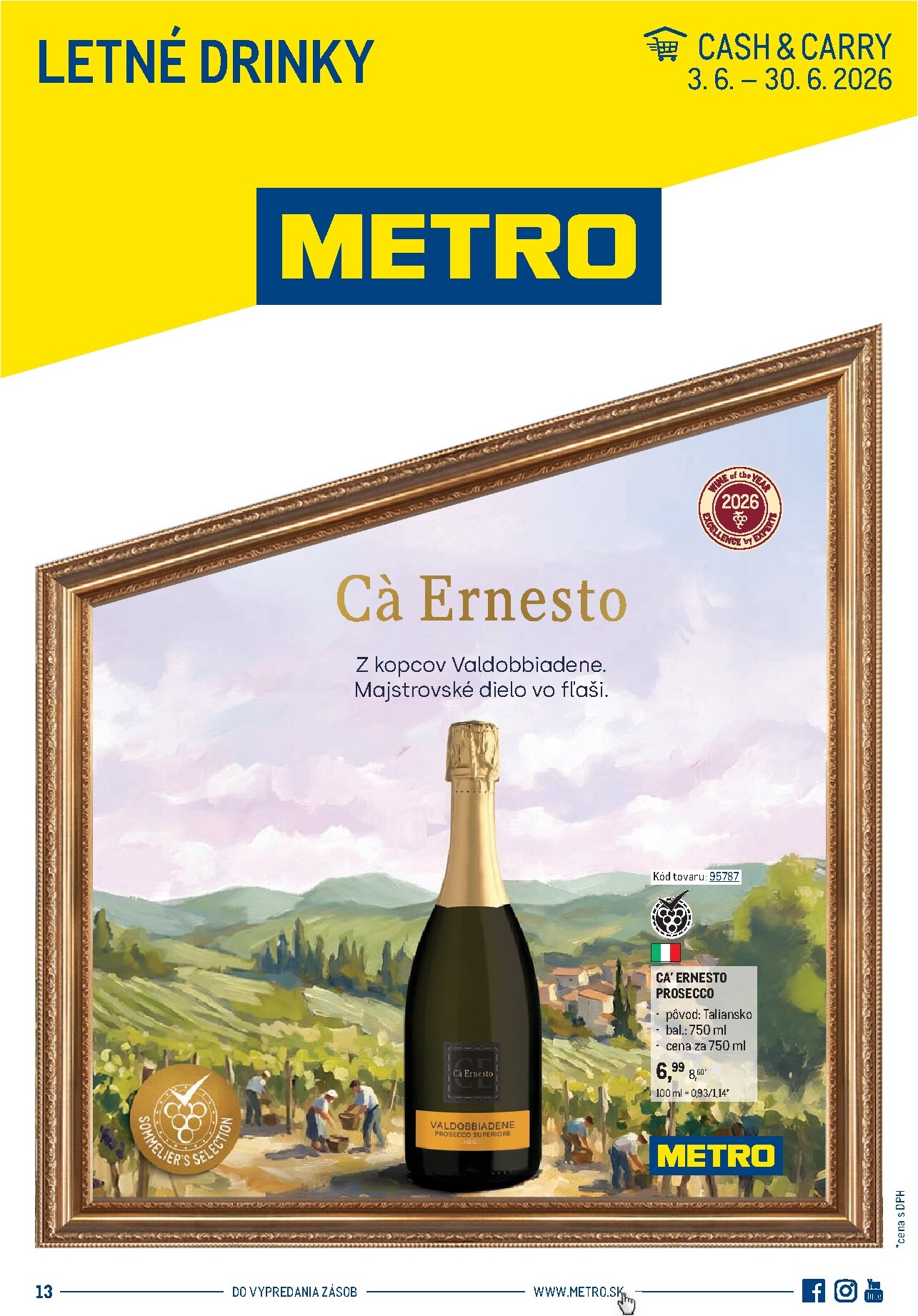 metro - Aktuálny Metro - Letné drinky leták od stredy, 03.06.2026 do utorka, 30.06.2026