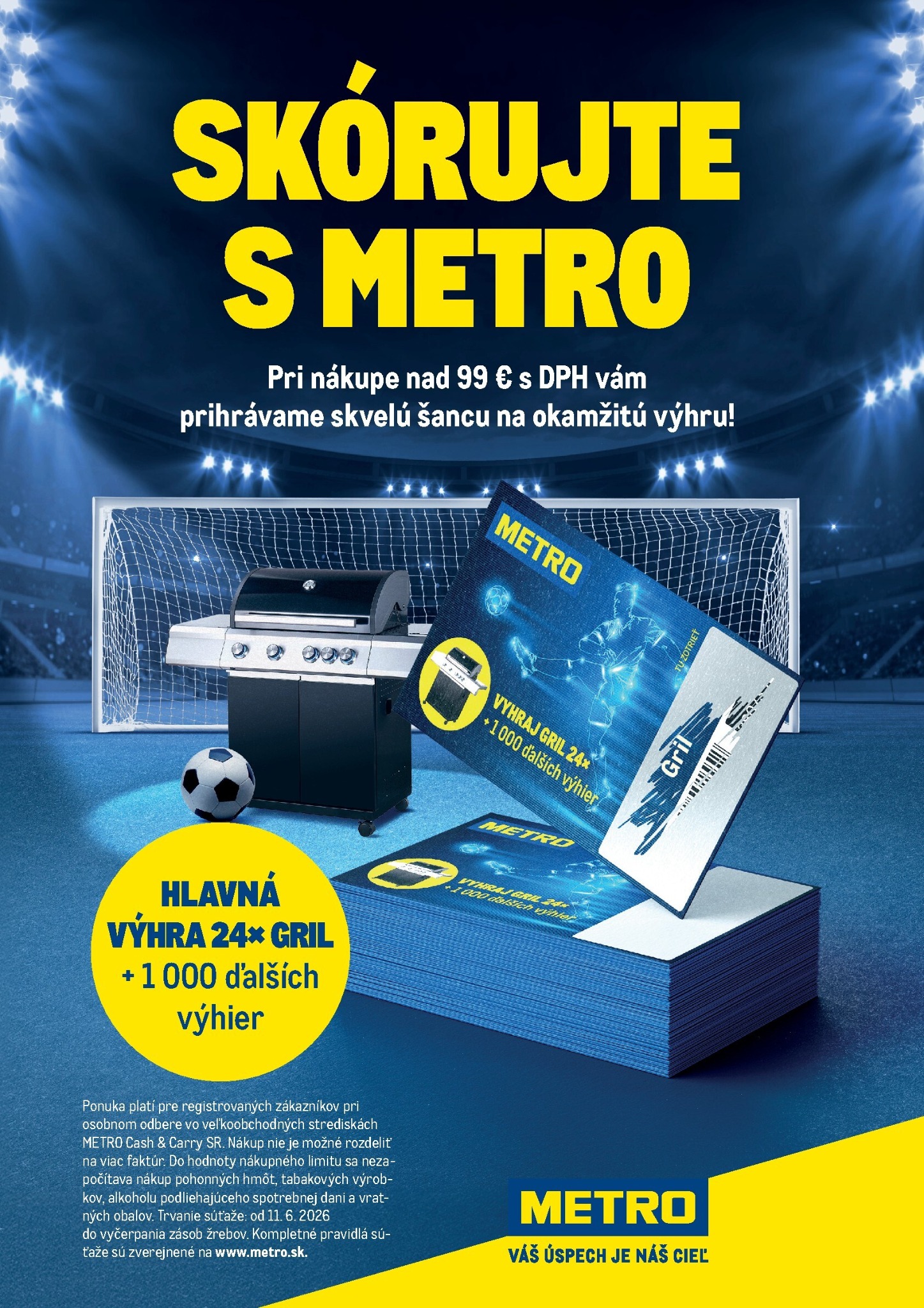 metro - Aktuálny Metro leták od štvrtka, 11.06.2026 do piatku, 07.08.2026