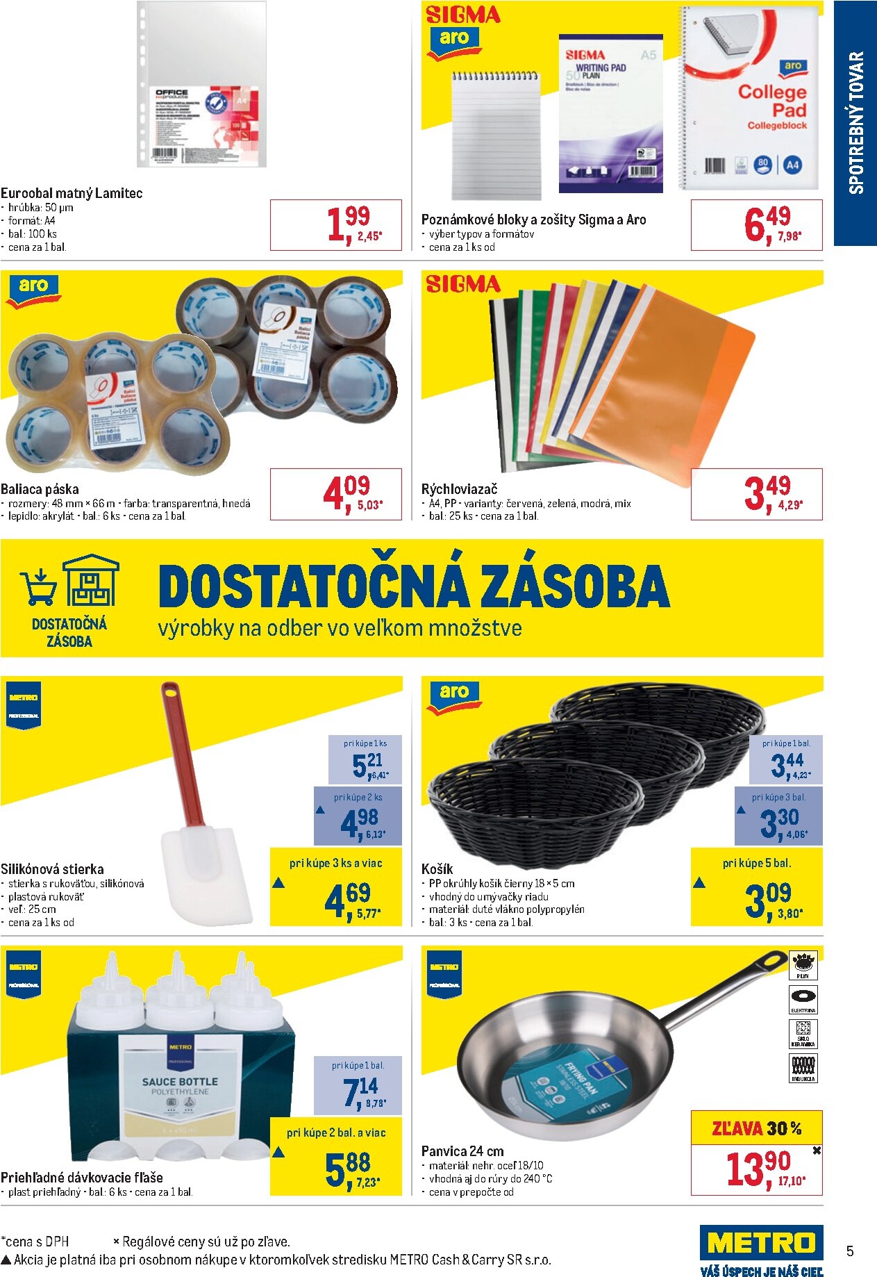 metro - Aktuálny Metro - Spotrebný tovar leták od stredy, 01.07.2026 do utorka, 14.07.2026 - page: 5