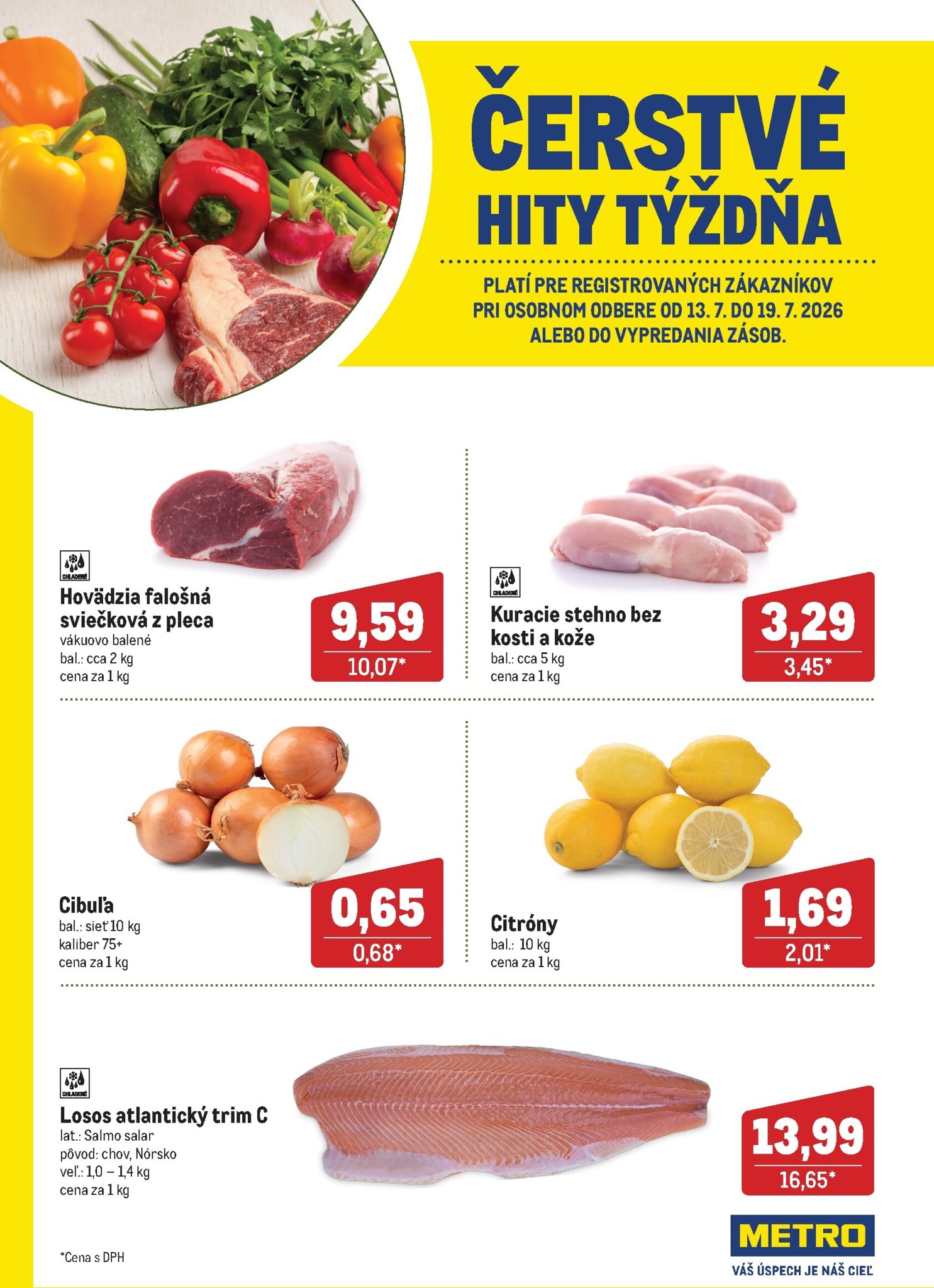 metro - Aktuálny Metro - Čerstvé hity týždňa leták od pondelka, 13.07.2026 do nedele, 19.07.2026 - page: 1