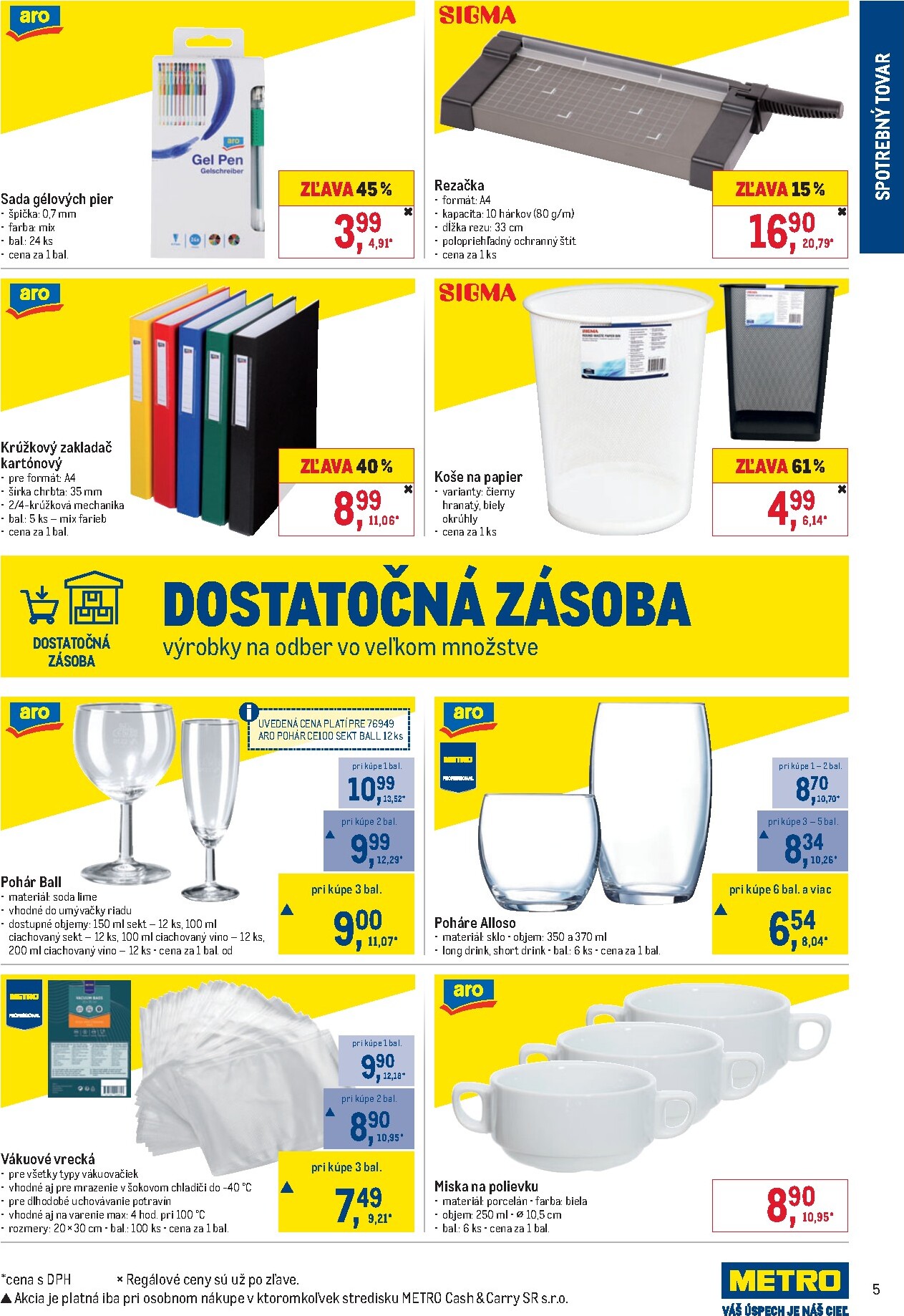 metro - Aktuálny Metro - Spotrebný tovar leták od stredy, 15.07.2026 do utorka, 28.07.2026 - page: 5