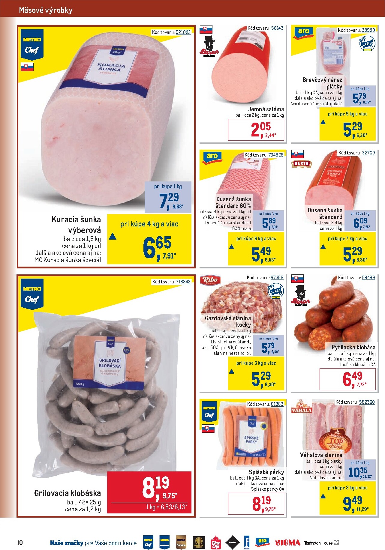 metro - Aktuálny Metro - Gastronómia leták od stredy, 15.07.2026 do utorka, 11.08.2026 - page: 10