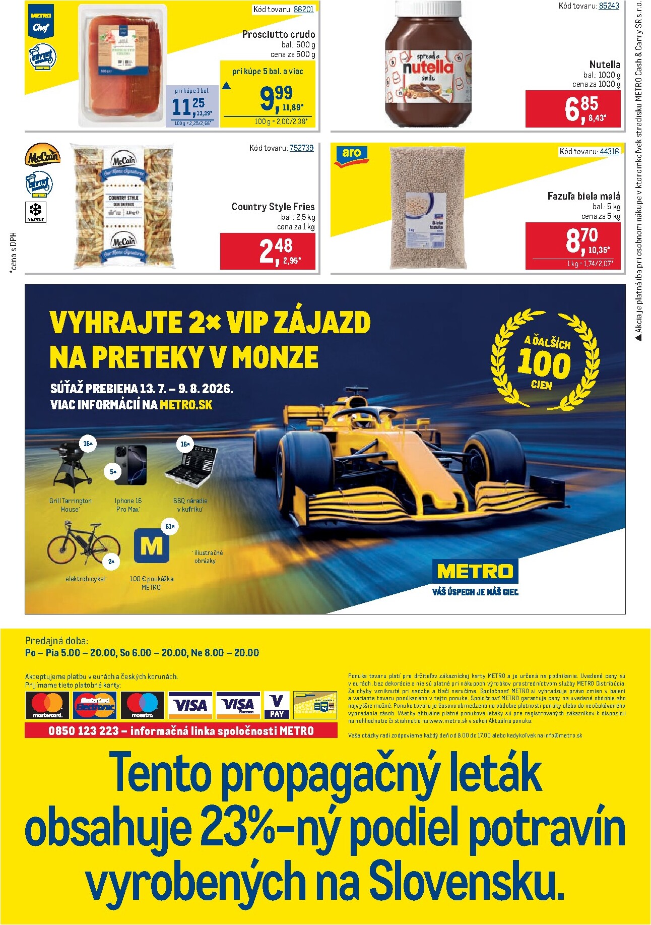 metro - Aktuálny Metro - Gastronómia leták od stredy, 15.07.2026 do utorka, 11.08.2026 - page: 32