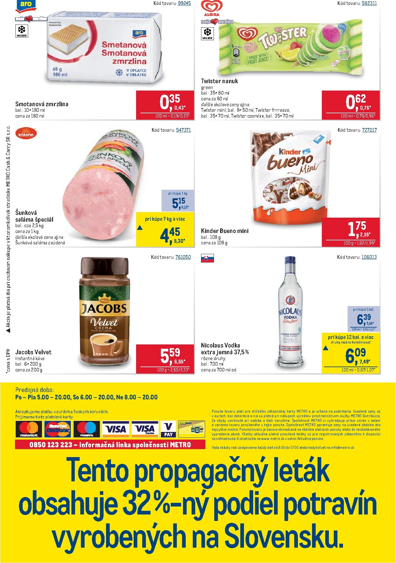 metro - Aktuálny Metro leták od stredy, 29.07.2026 do utorka, 11.08.2026 - page: 40