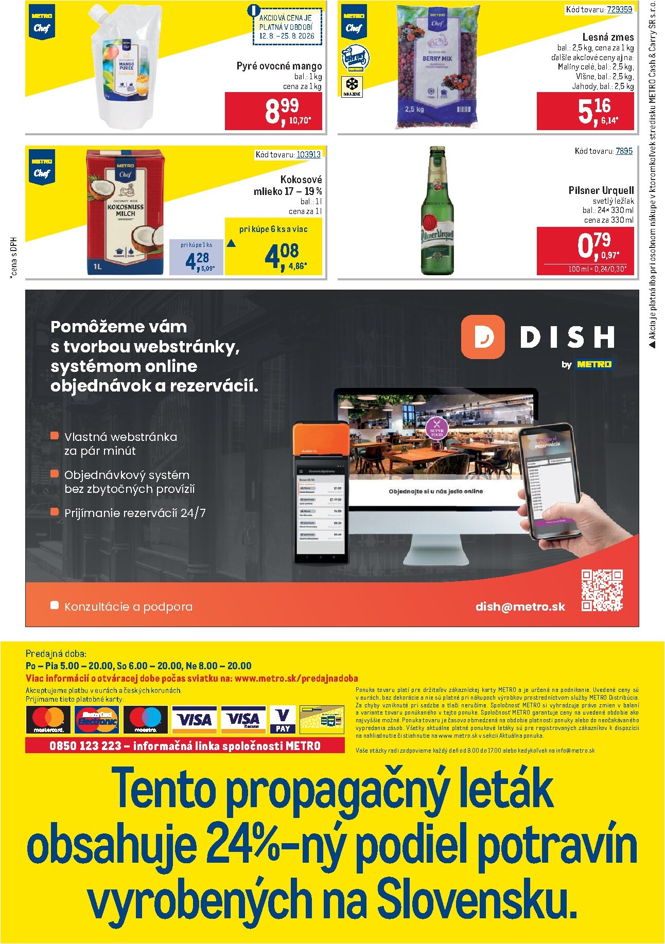 metro - Aktuálny Metro - Gastronómia leták od stredy, 12.08.2026 do utorka, 08.09.2026 - page: 32
