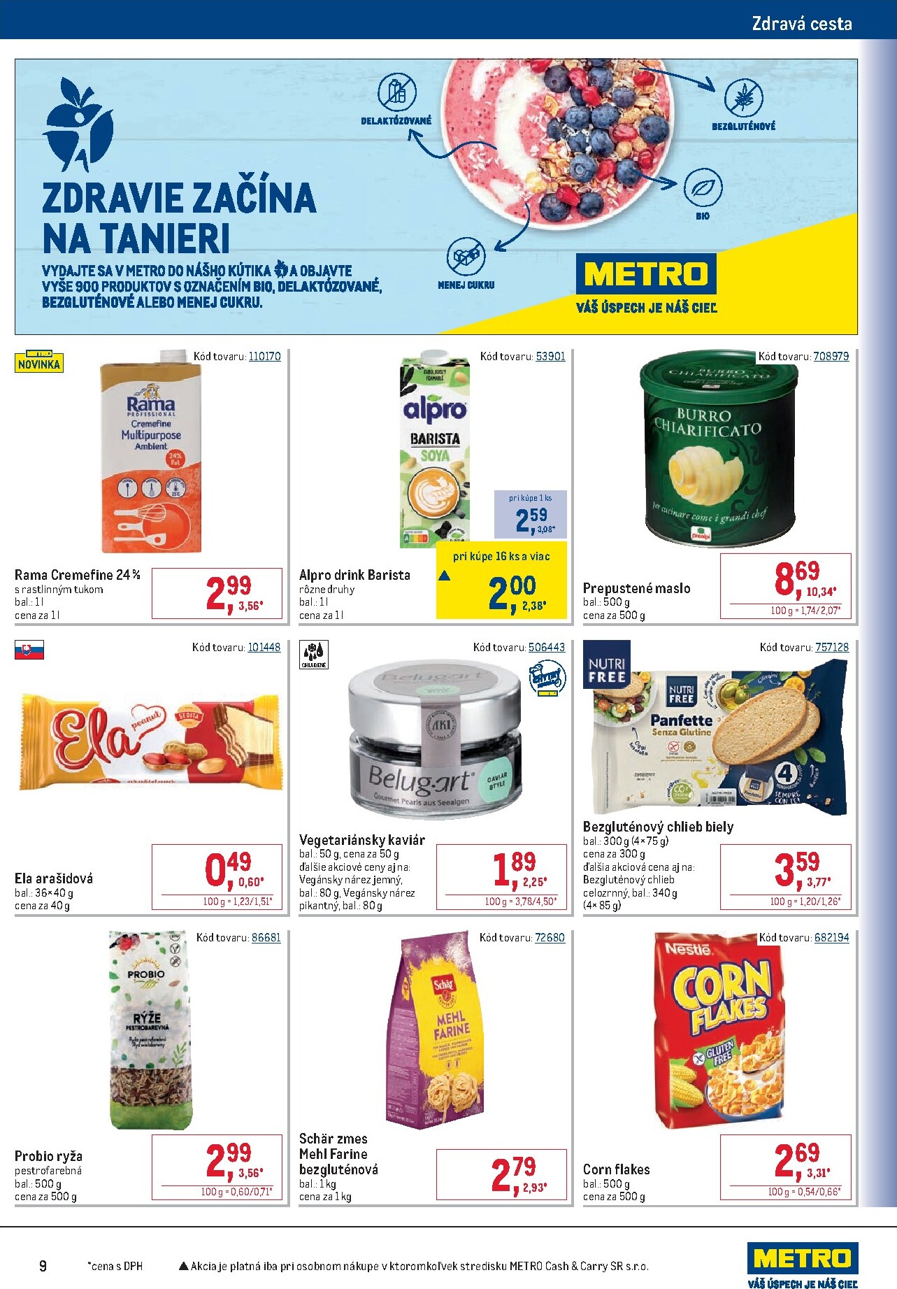 metro - Aktuálny Metro - Gastronómia leták od stredy, 12.08.2026 do utorka, 08.09.2026 - page: 9