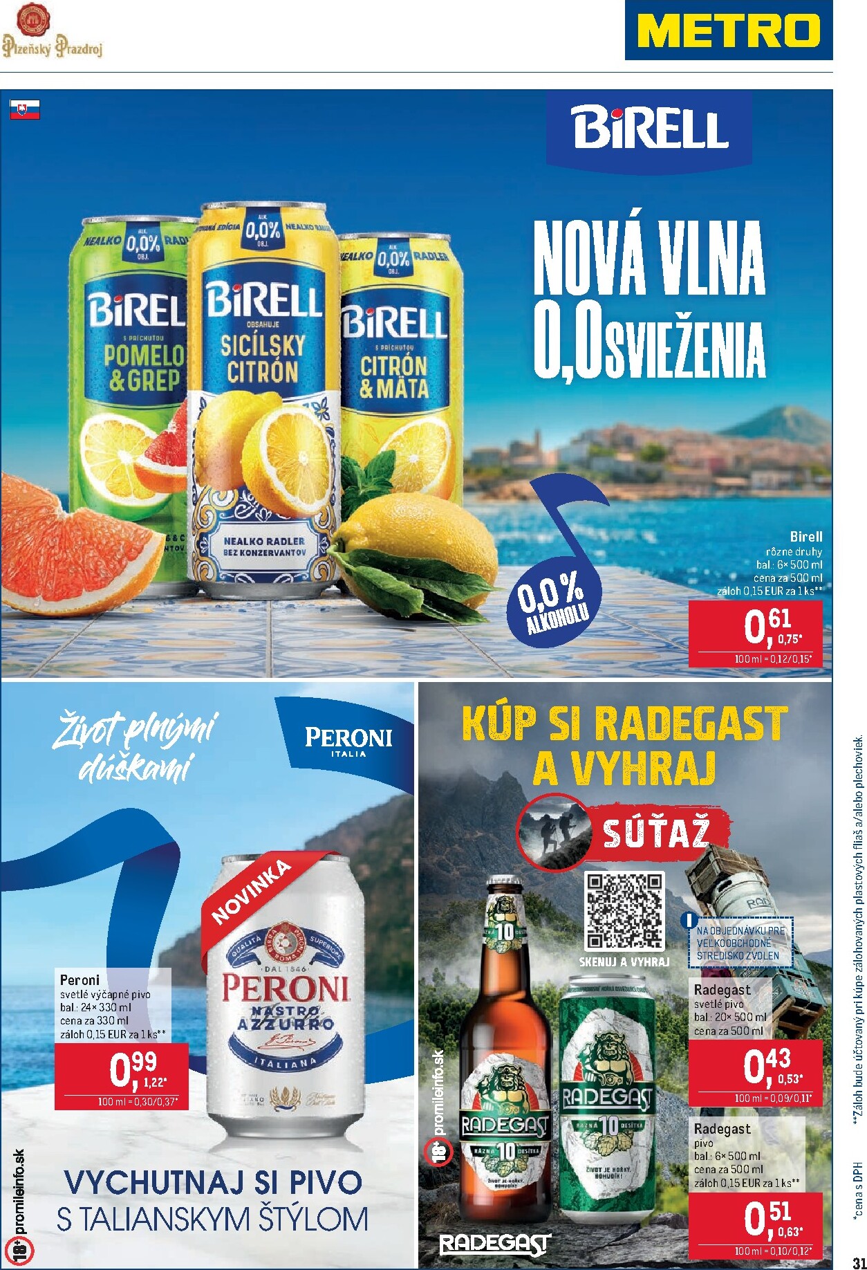 metro - Aktuálny Metro - Obchodní partneri leták od stredy, 26.08.2026 do utorka, 22.09.2026 - page: 31