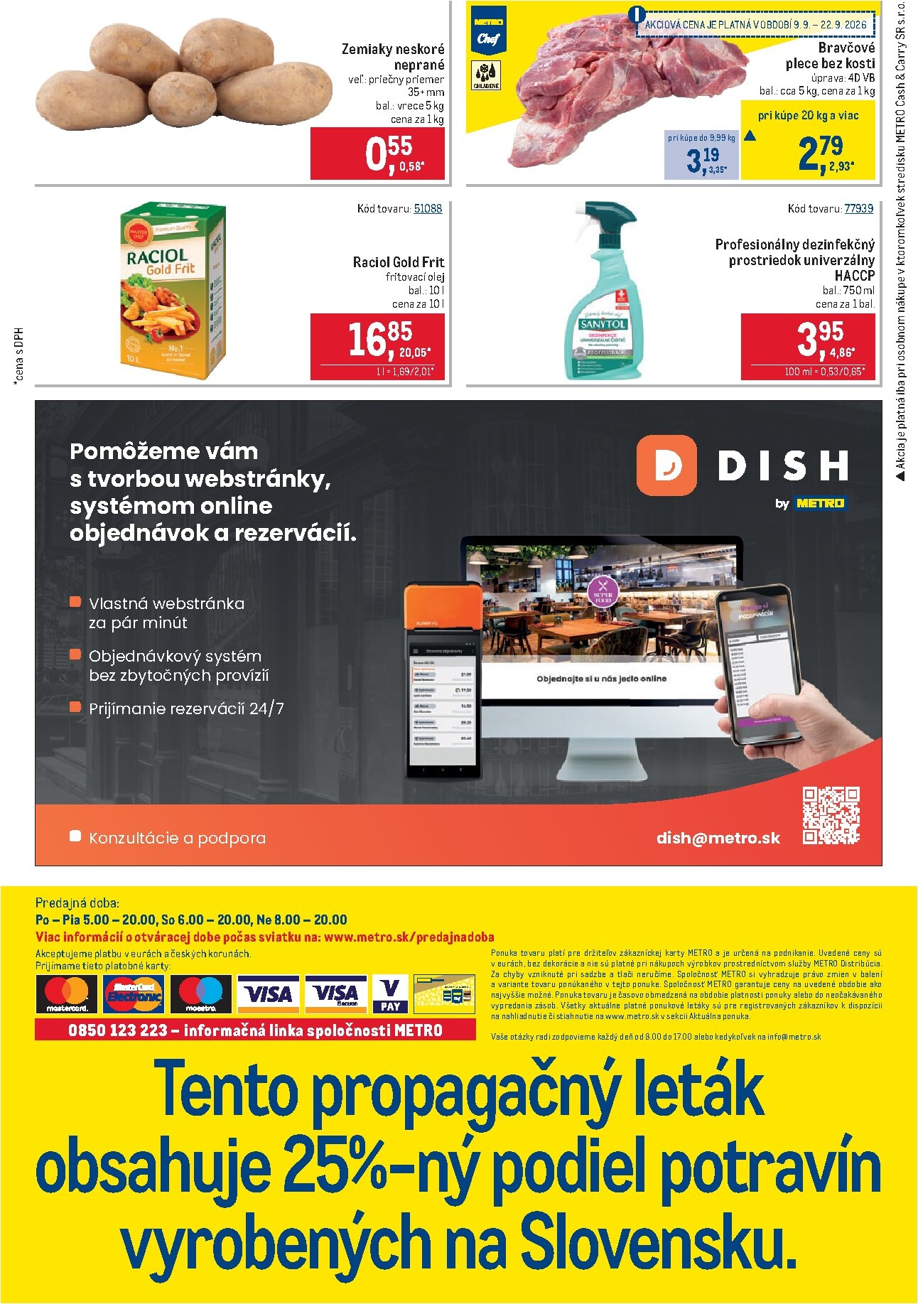 metro - Aktuálny Metro - Gastronómia leták od stredy, 09.09.2026 do utorka, 06.10.2026 - page: 32