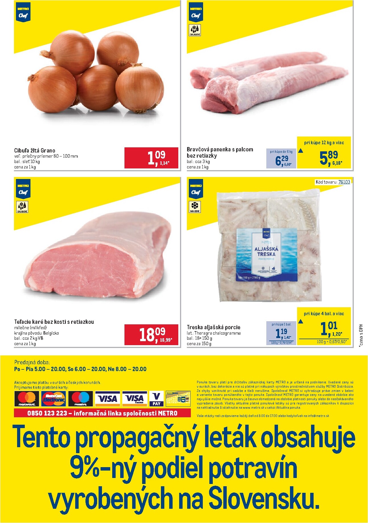metro - Aktuálny Metro - Gastronómia leták od stredy, 23.09.2026 do utorka, 06.10.2026 - page: 6
