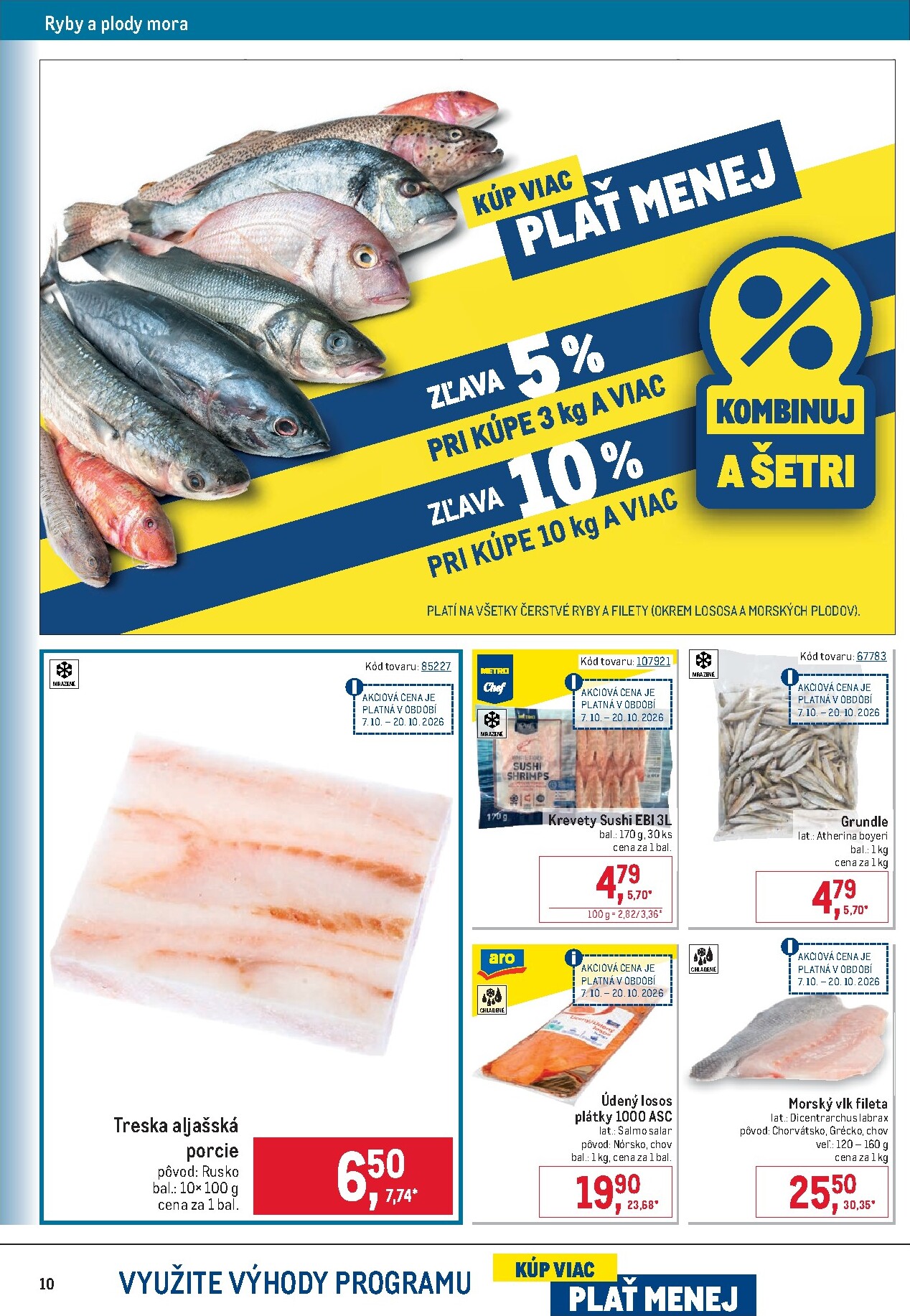 metro - Aktuálny Metro - Gastronómia leták od stredy, 07.10.2026 do utorka, 20.10.2026 - page: 10