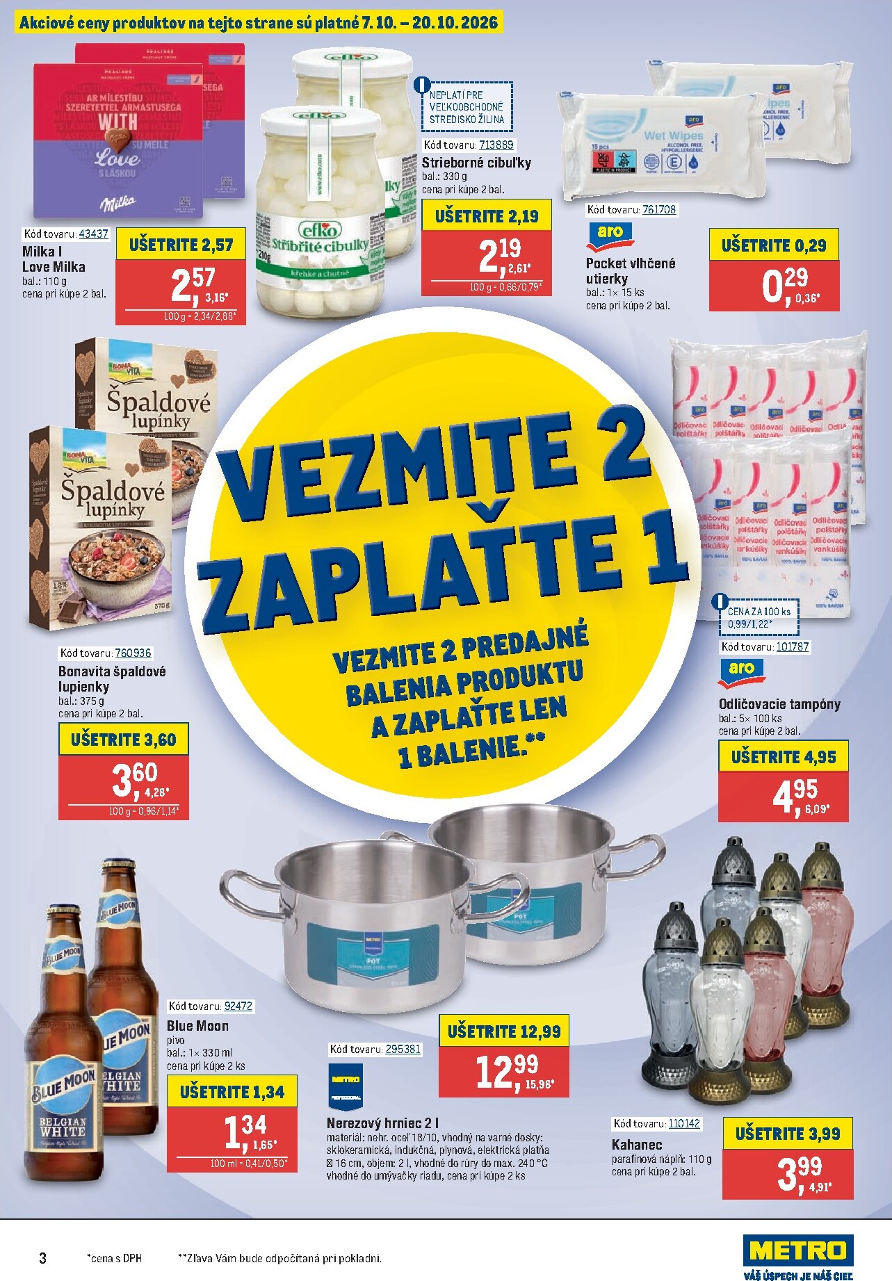 metro - Aktuálny Metro - Gastronómia leták od stredy, 07.10.2026 do utorka, 20.10.2026 - page: 3
