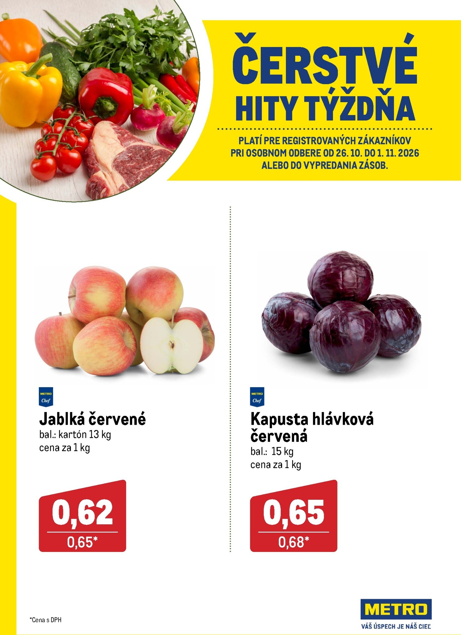 metro - Aktuálny Metro - Čerstvé hity týždňa leták od pondelka, 26.10.2026 do nedele, 01.11.2026