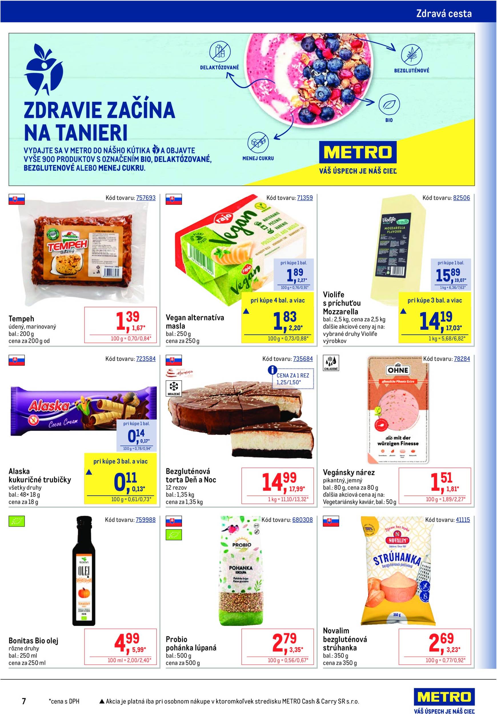 metro - Metro - Gastronómia leták platný od 20.11. - 10.12. - page: 7