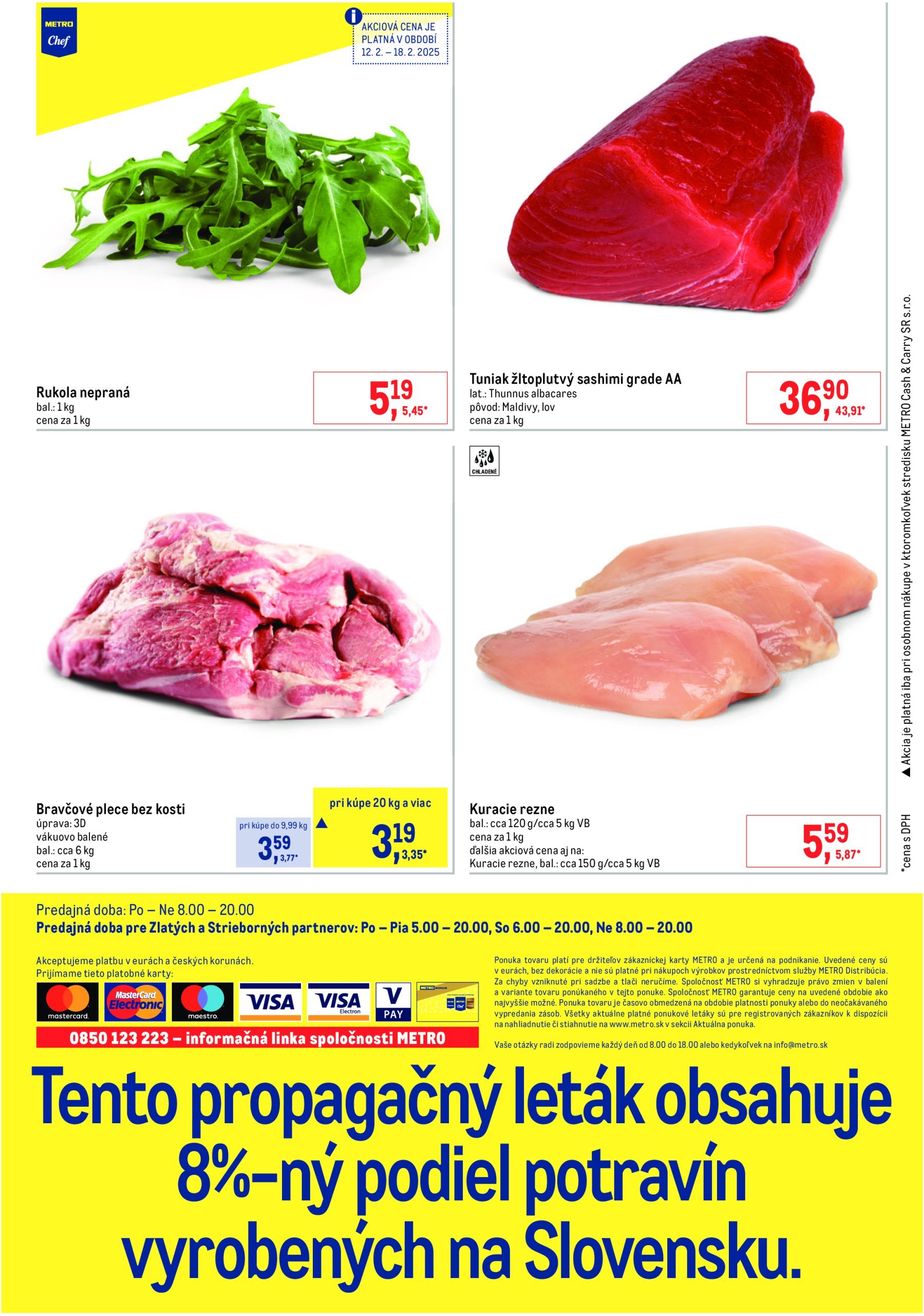 metro - Metro - Gastronómia leták platný od 12.02. - 25.02. - page: 6