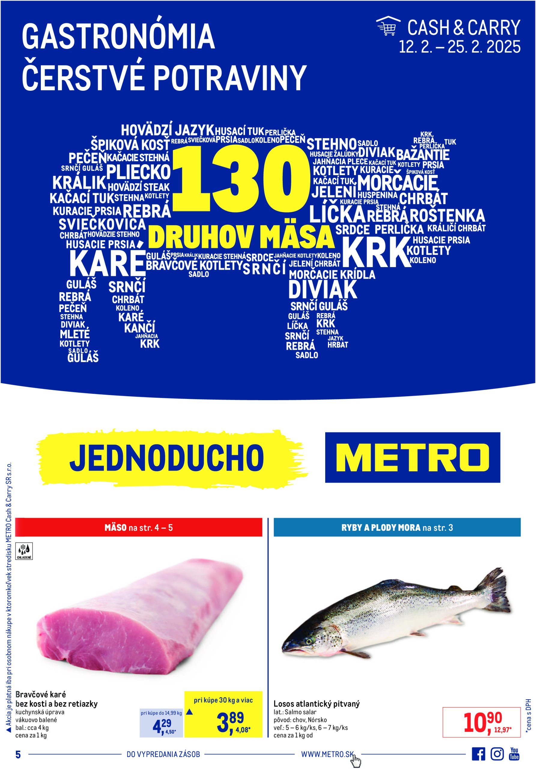 metro - Metro - Gastronómia leták platný od 12.02. - 25.02.