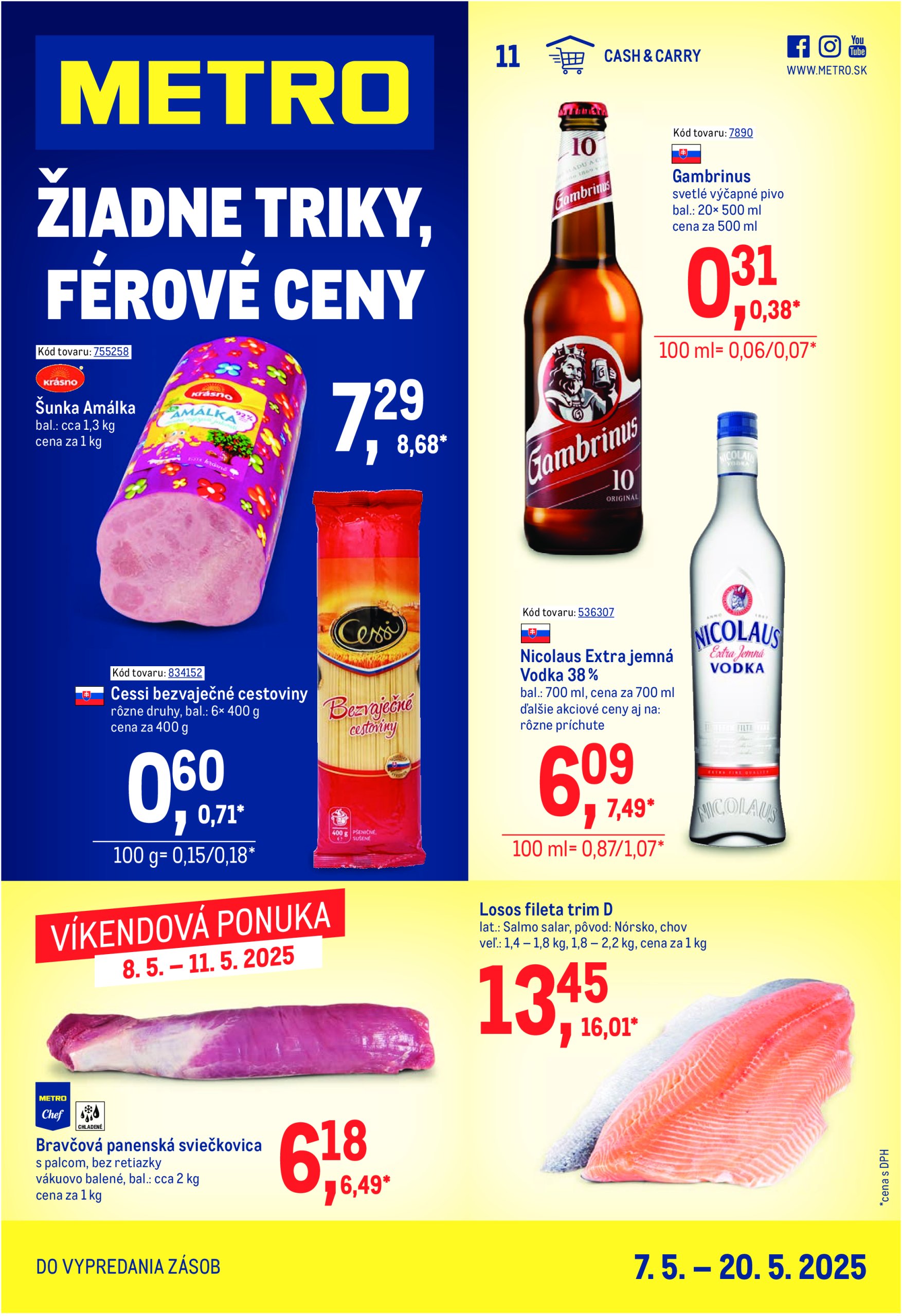 metro - Metro - Maloobchod leták platný od 07.05. - 20.05.
