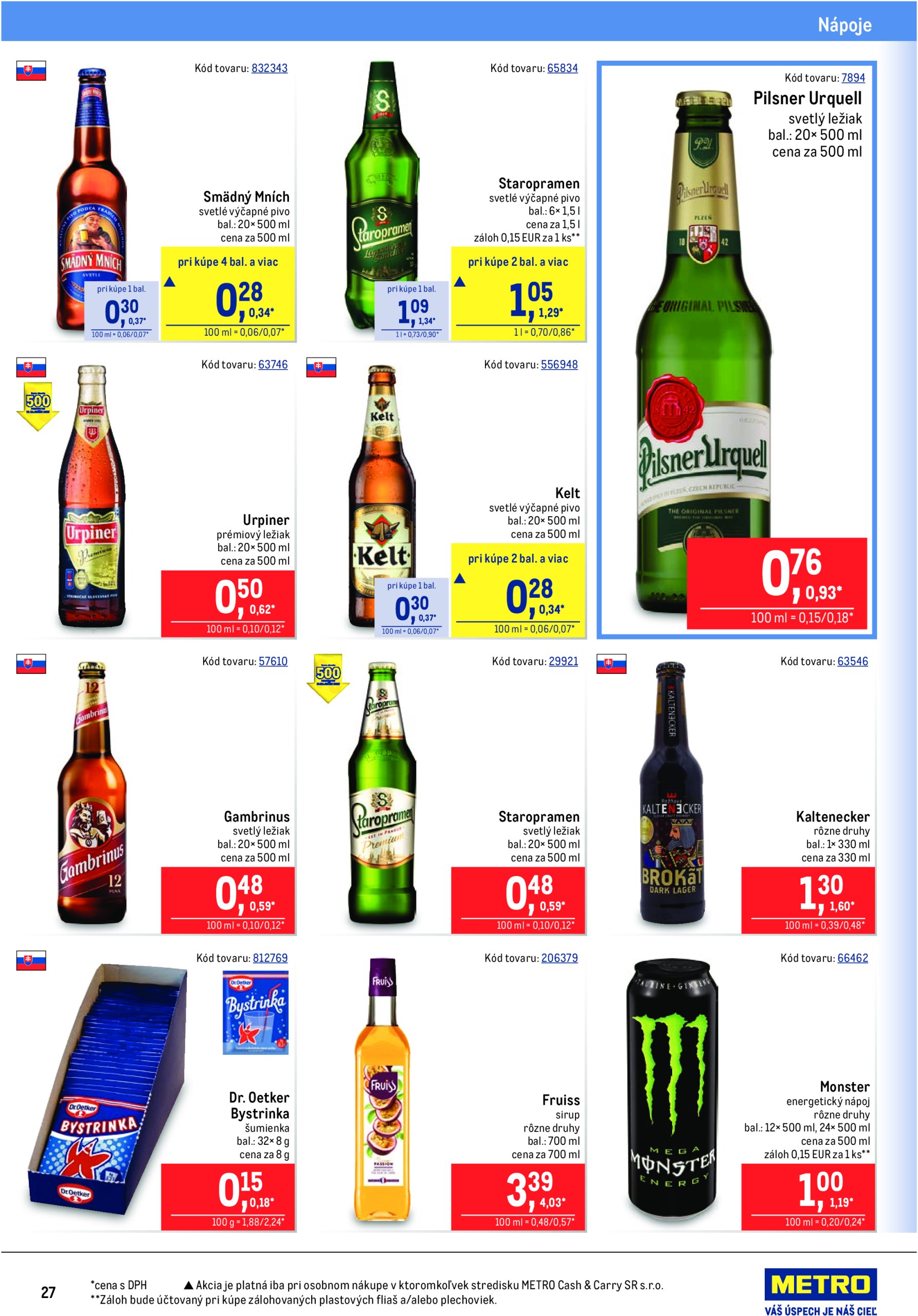 metro - Metro - Maloobchod leták platný od 07.05. - 20.05. - page: 27 metro - Metro - Maloobchod leták platný od 07.05. - 20.05. - page: 27