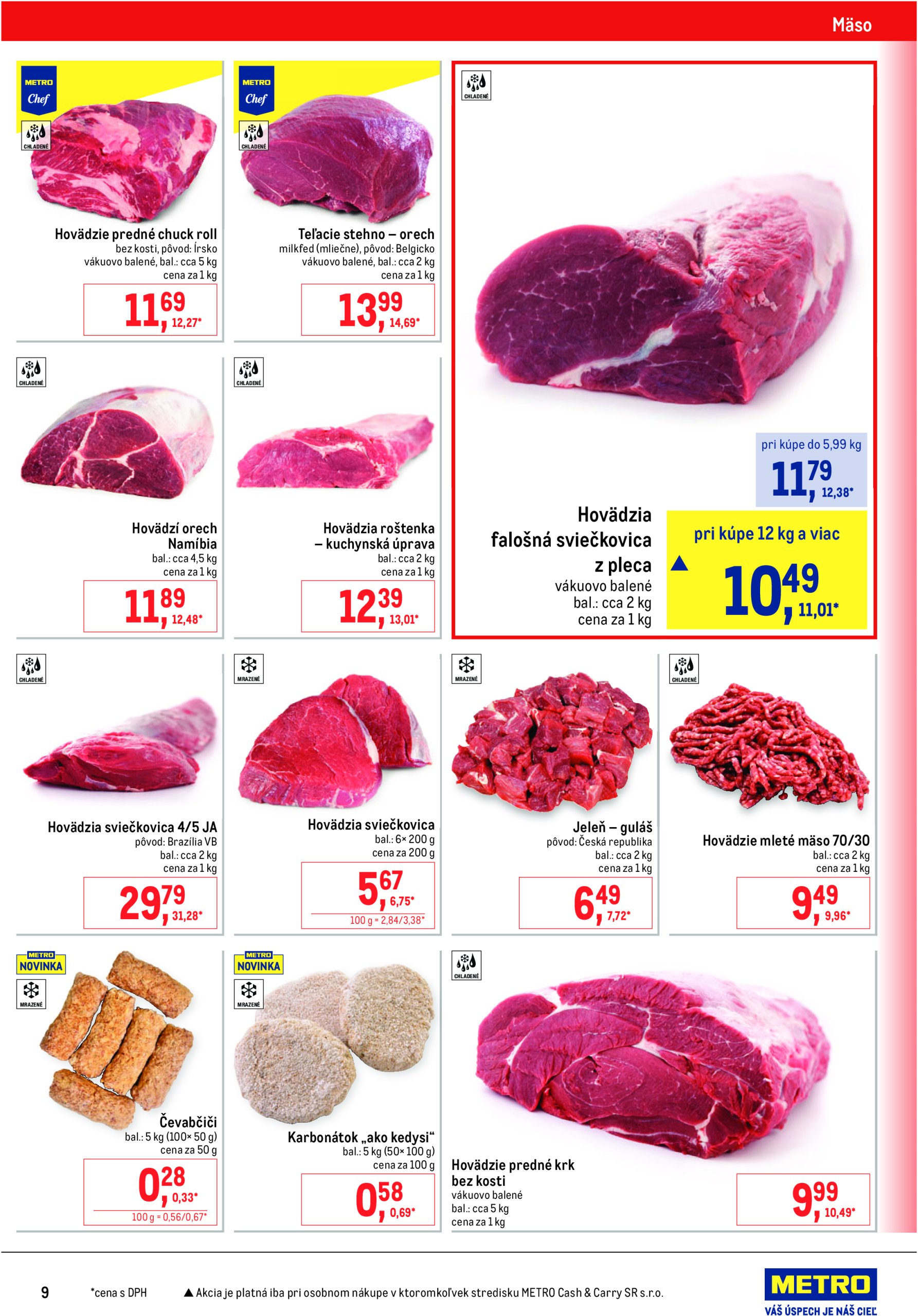 metro - Metro - Gastronómia leták platný od 07.05. - 20.05. - page: 9