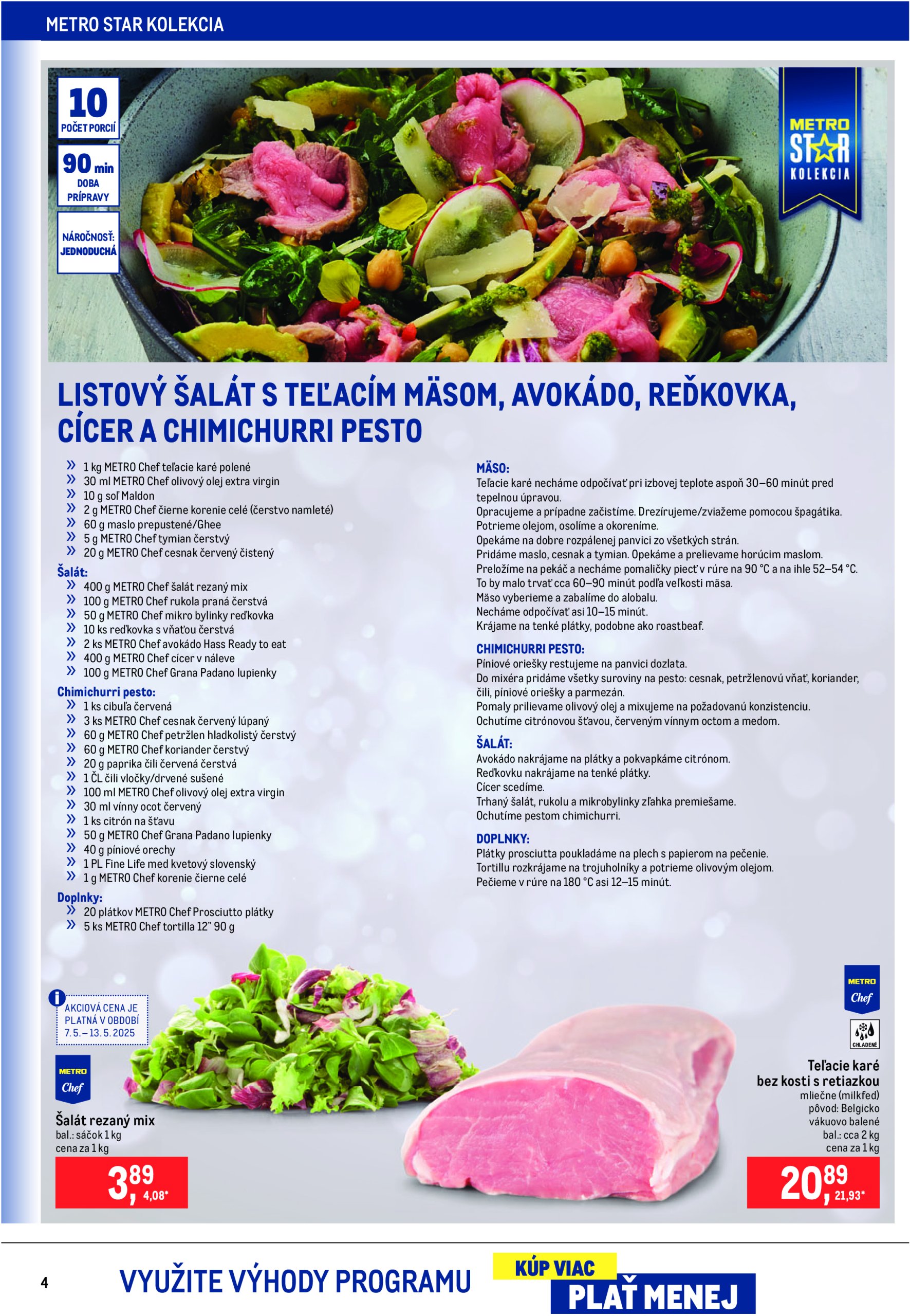 metro - Metro - Gastronómia leták platný od 07.05. - 20.05. - page: 4