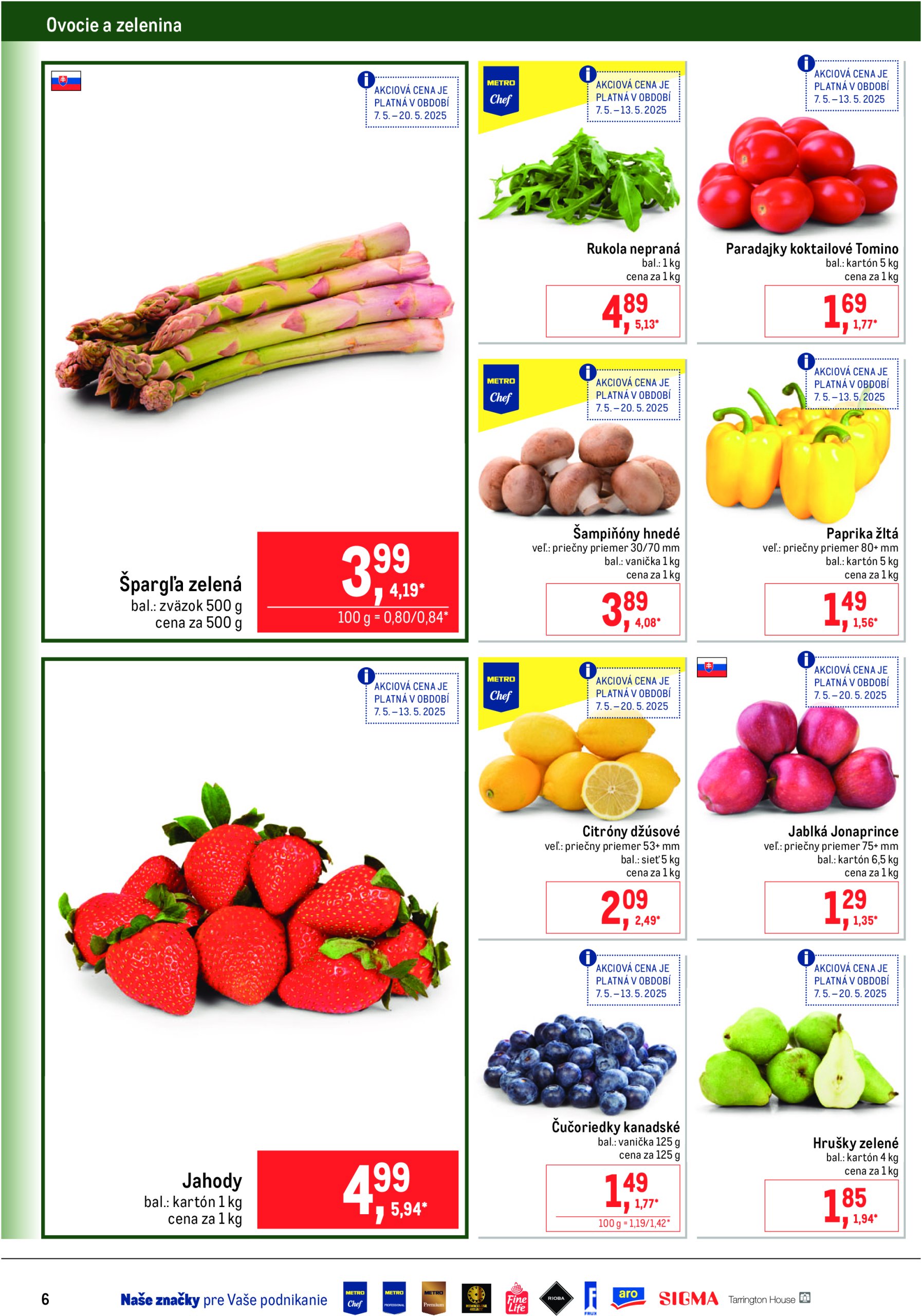 metro - Metro - Gastronómia leták platný od 07.05. - 20.05. - page: 6