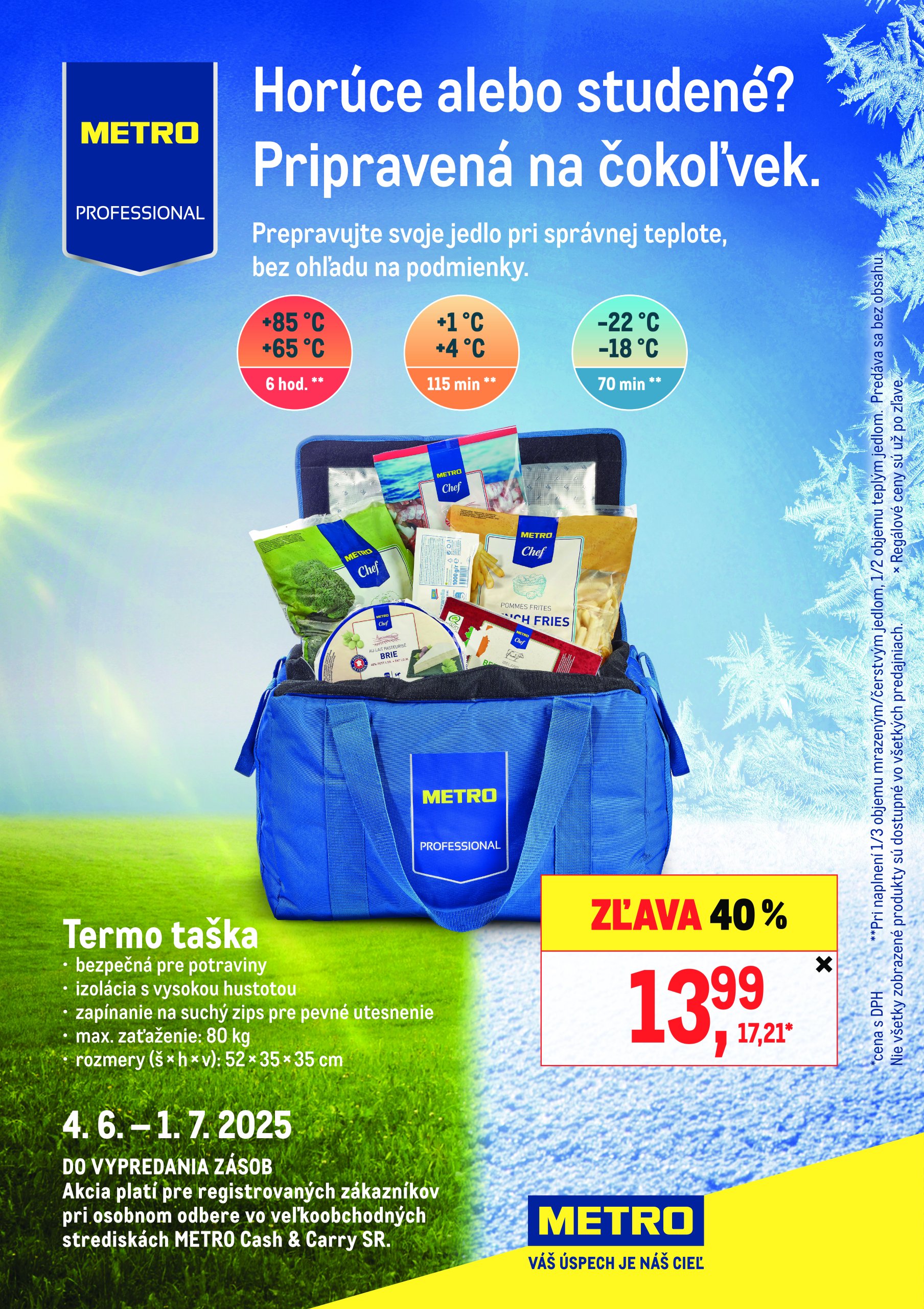 metro - Metro - Termotaška pre profesionálov leták platný od 04.06. - 01.07.
