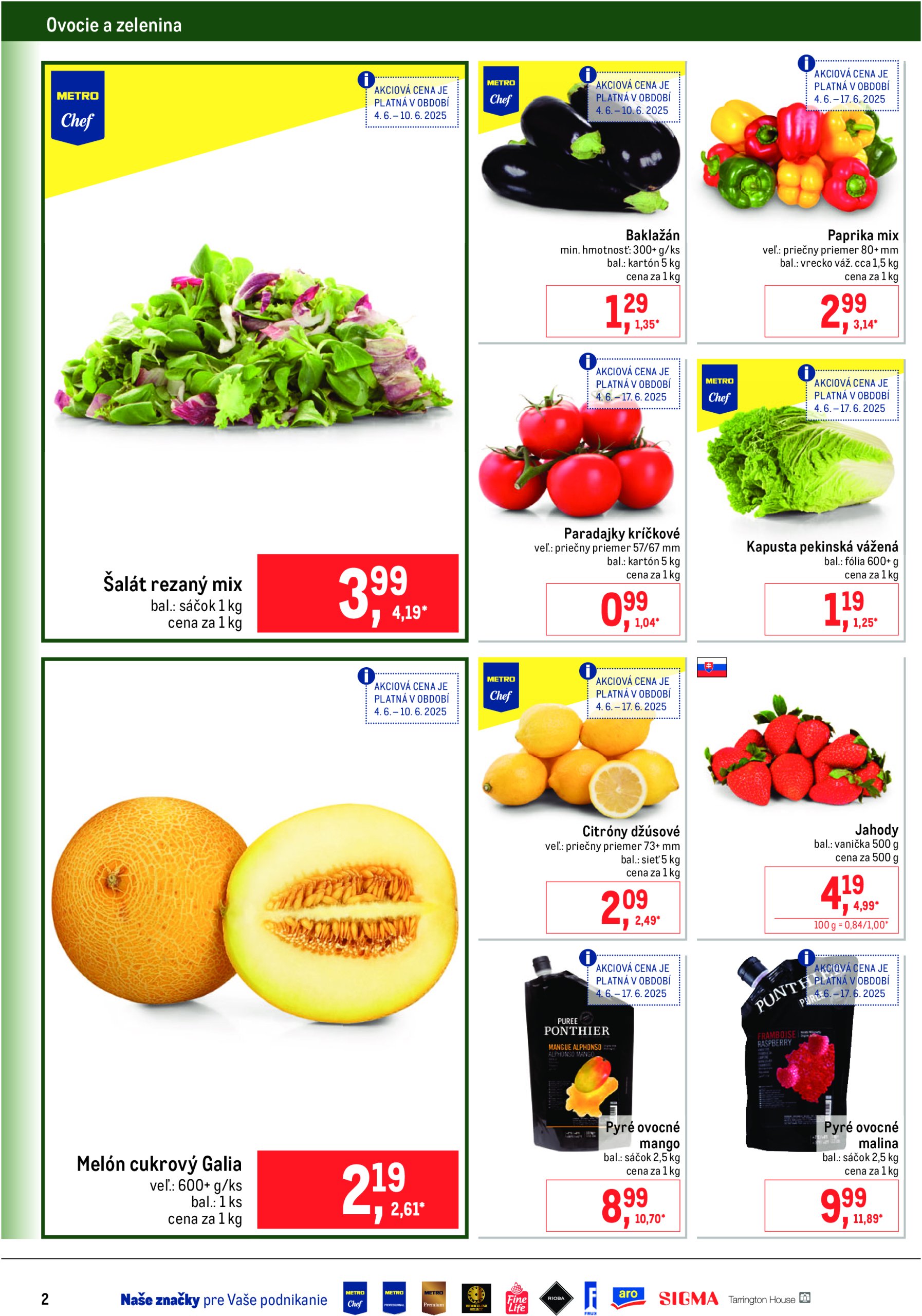metro - Leták Metro - Gastronómia platný od 04.06. - 17.06. - page: 2