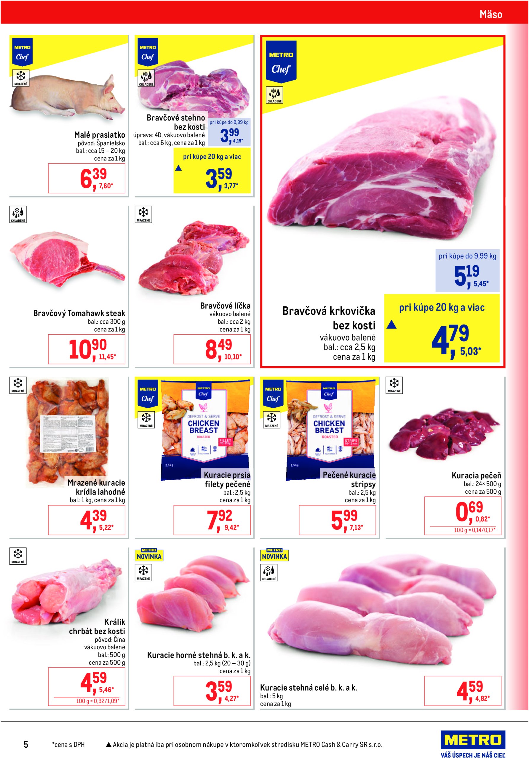 metro - Leták Metro - Gastronómia platný od 04.06. - 17.06. - page: 5