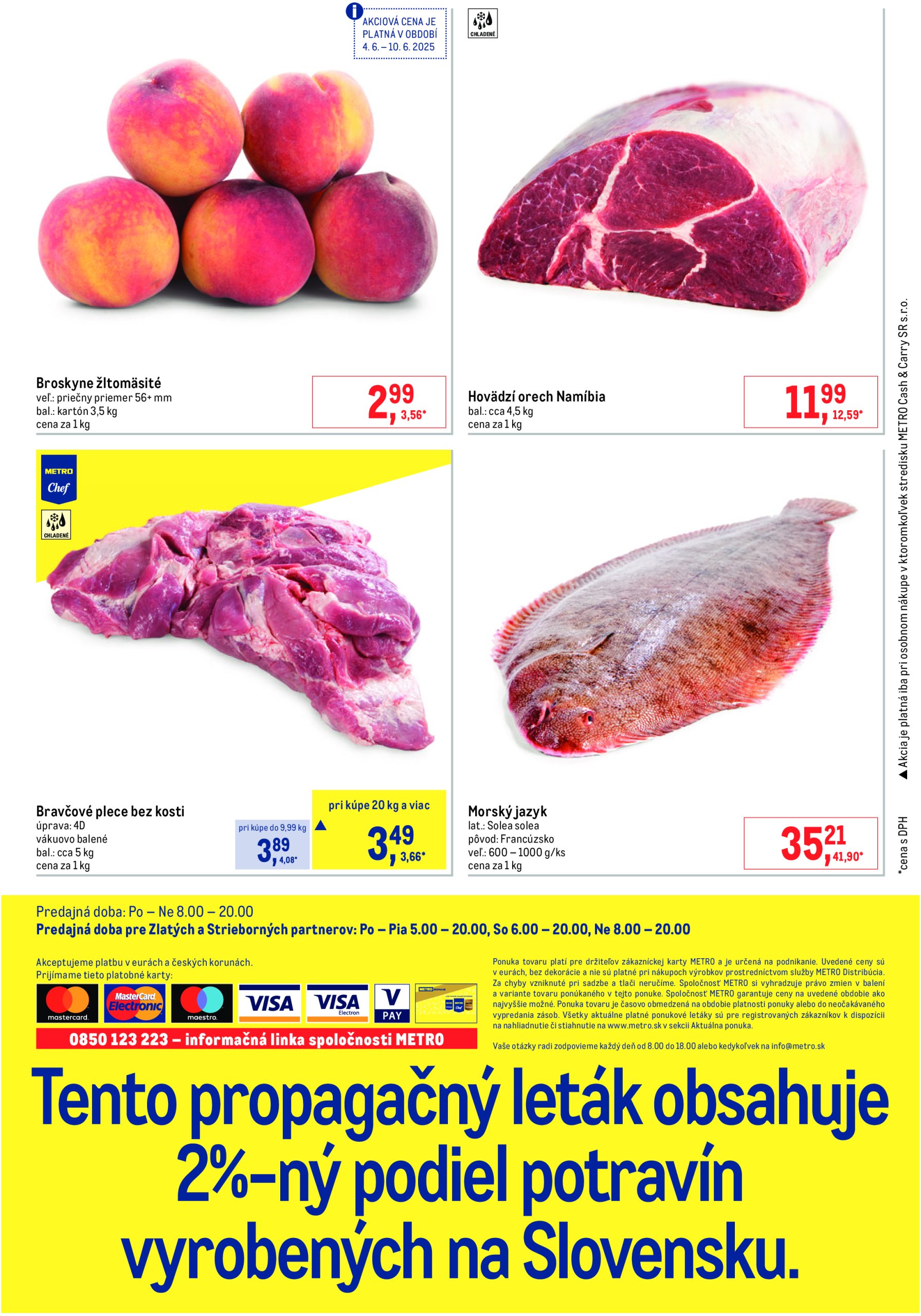 metro - Leták Metro - Gastronómia platný od 04.06. - 17.06. - page: 6