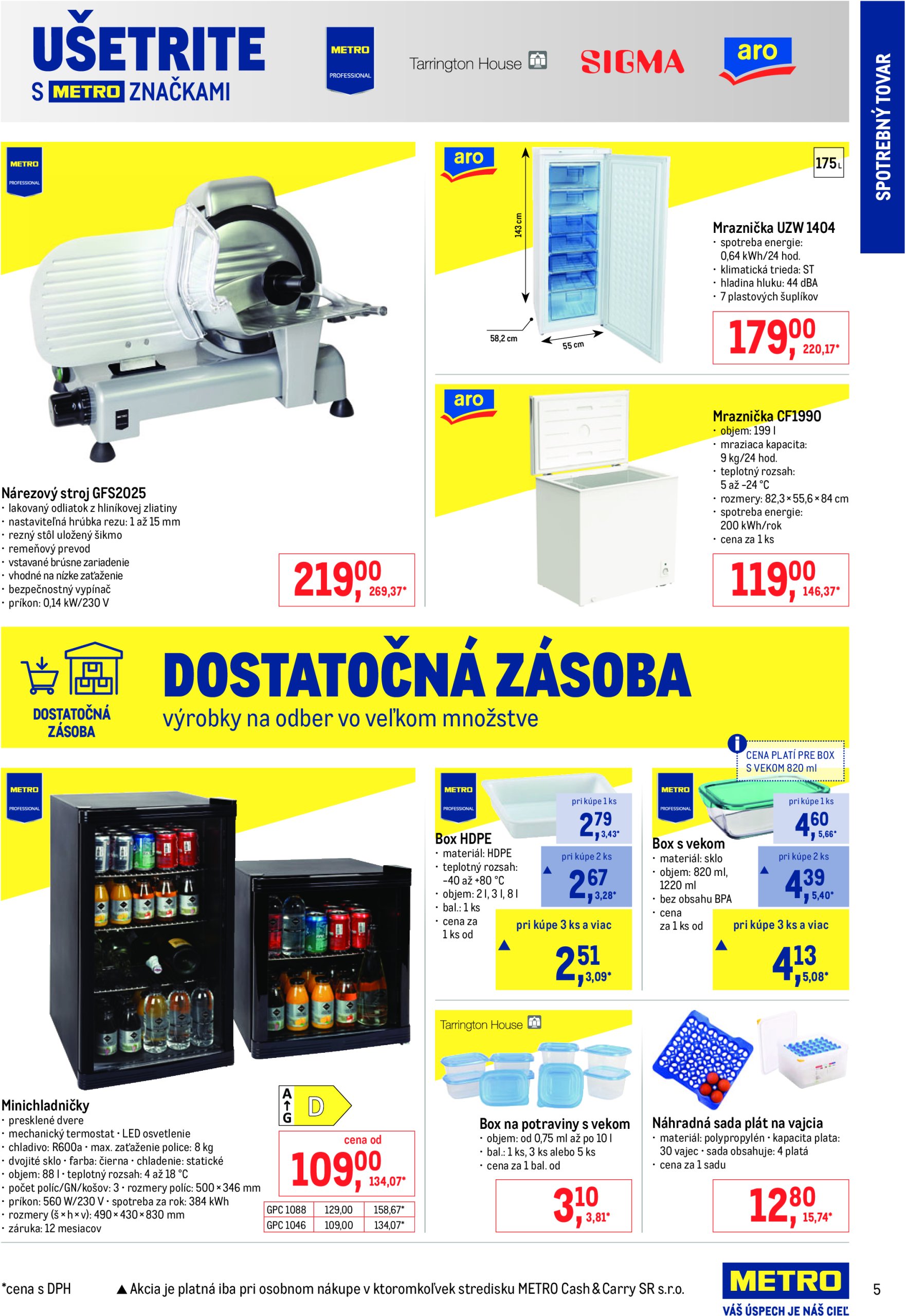 metro - Leták Metro - Spotrebný tovar platný od 04.06. - 17.06. - page: 5