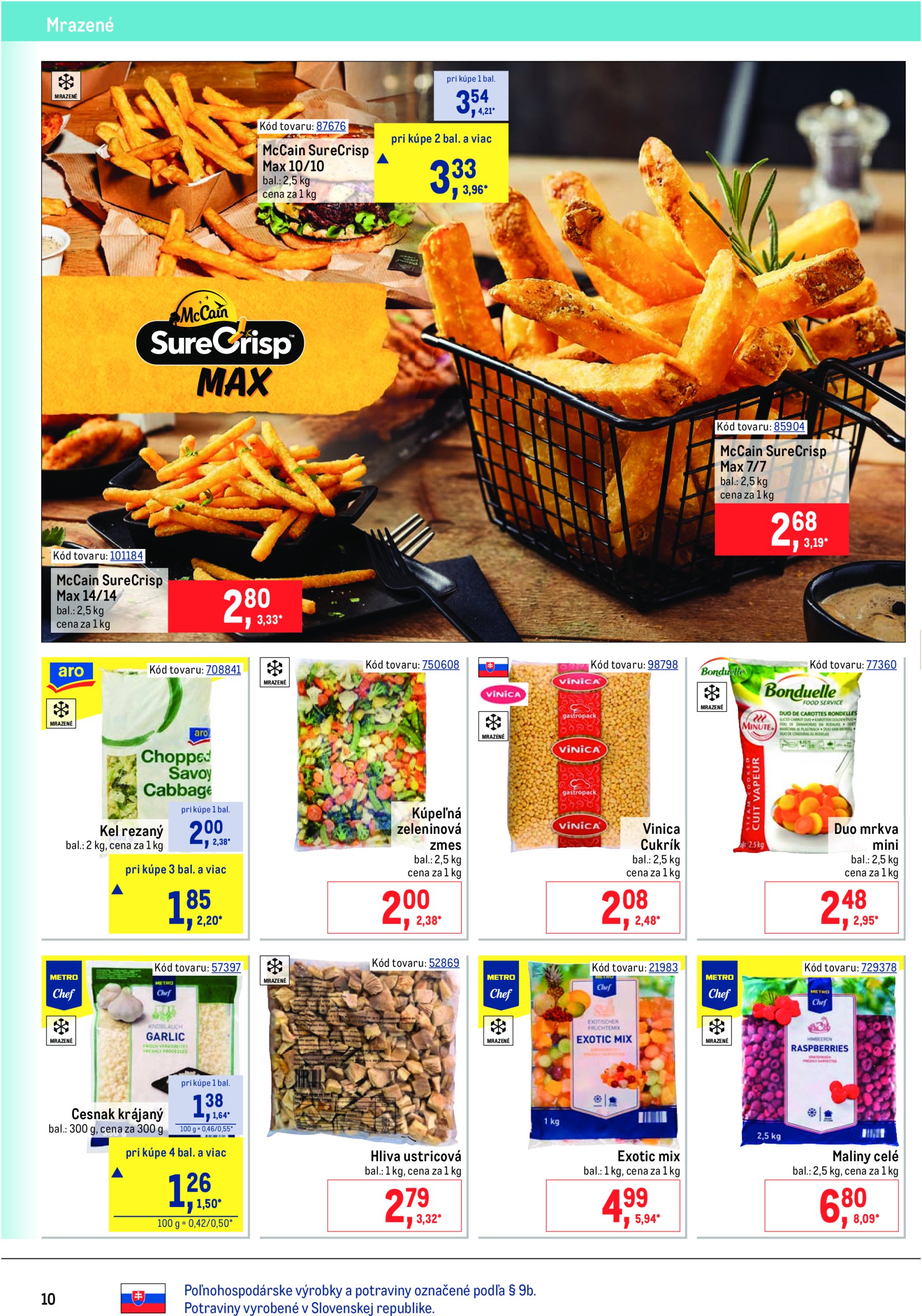 metro - Leták Metro - Gastronómia platný od 18.06. do 15.07. - page: 10