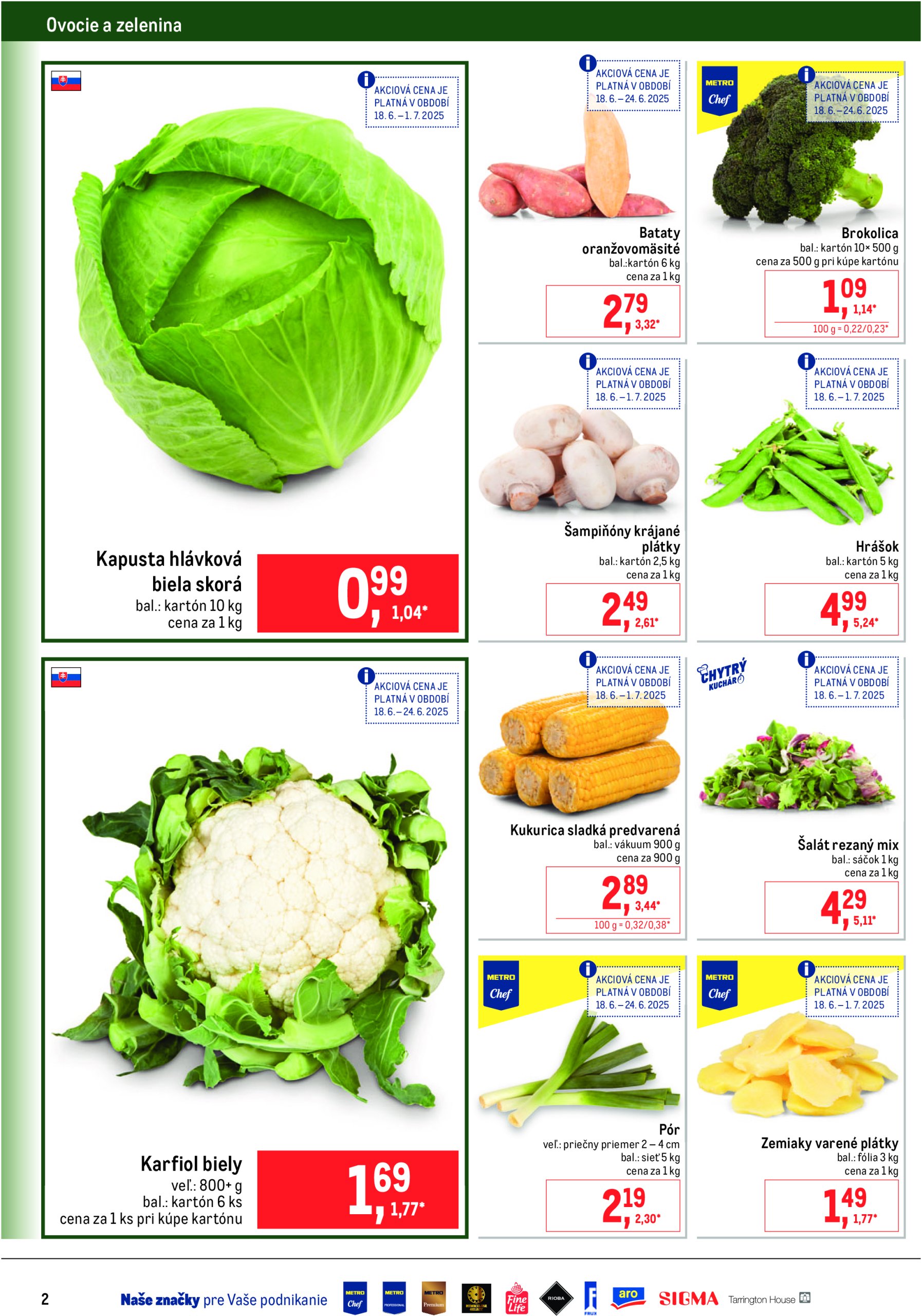 metro - Leták Metro - Gastronómia platný od 18.06. do 15.07. - page: 2
