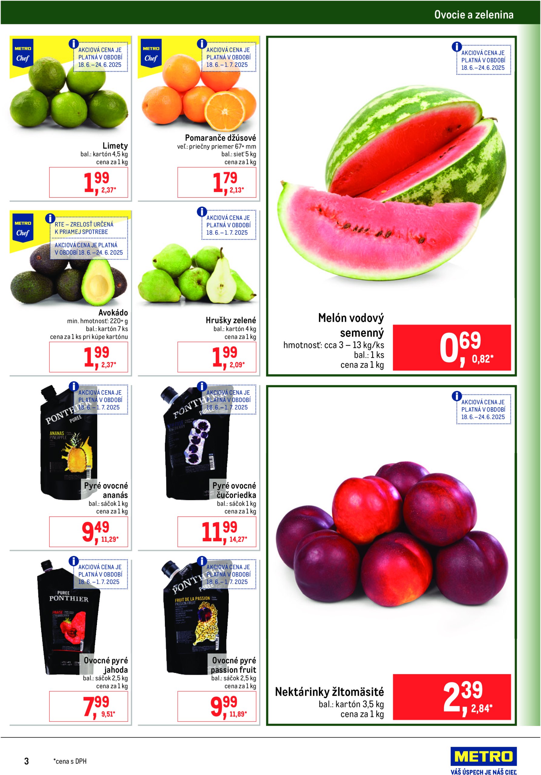metro - Leták Metro - Gastronómia platný od 18.06. do 15.07. - page: 3