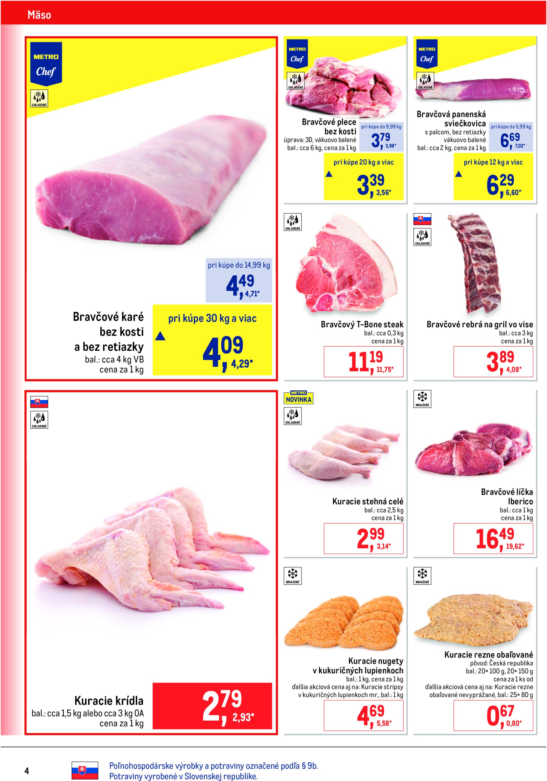 metro - Leták Metro - Gastronómia platný od 18.06. do 15.07. - page: 4