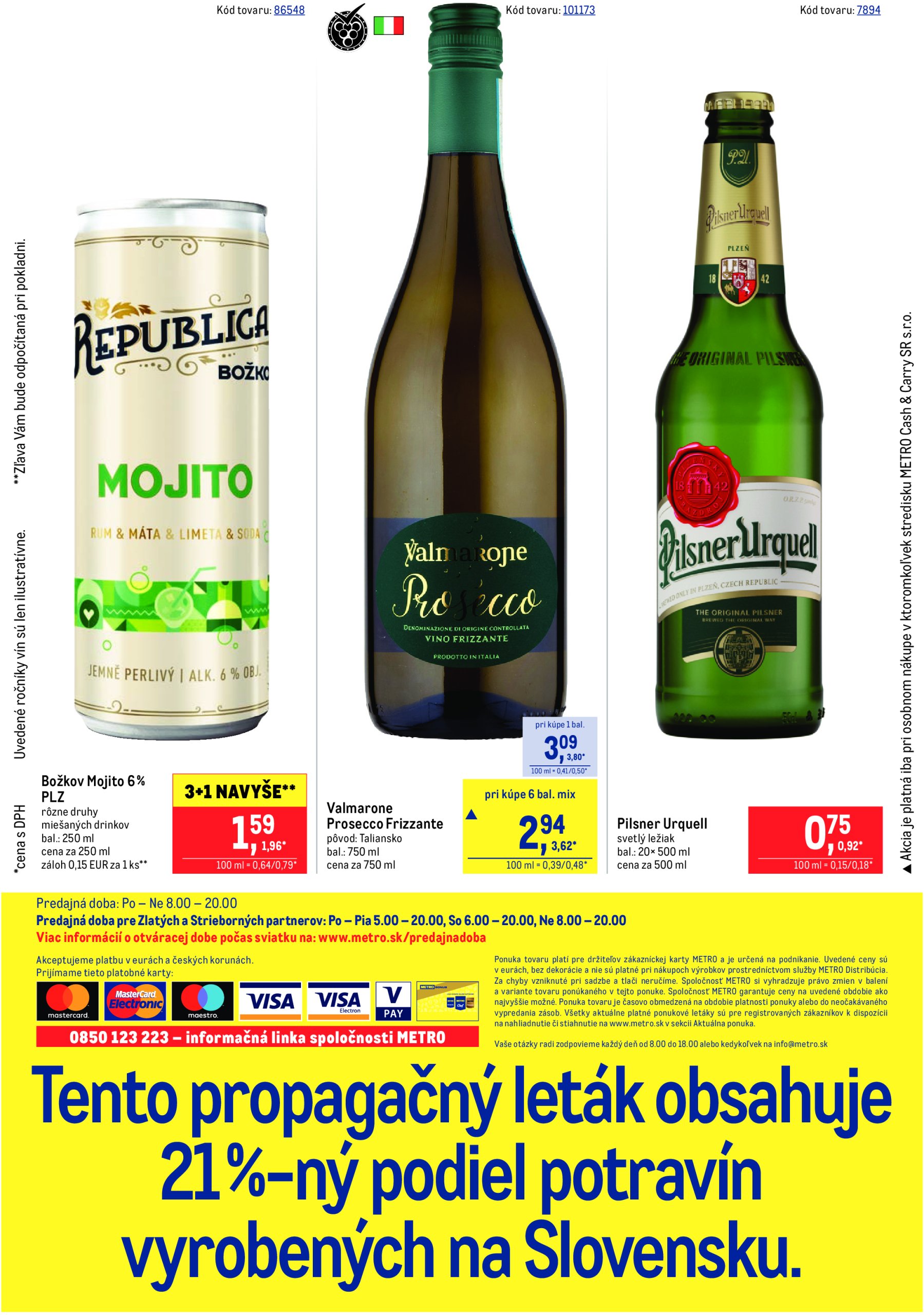 metro - Leták Metro - Fast Food platný od 02.07. do 29.07. - page: 20