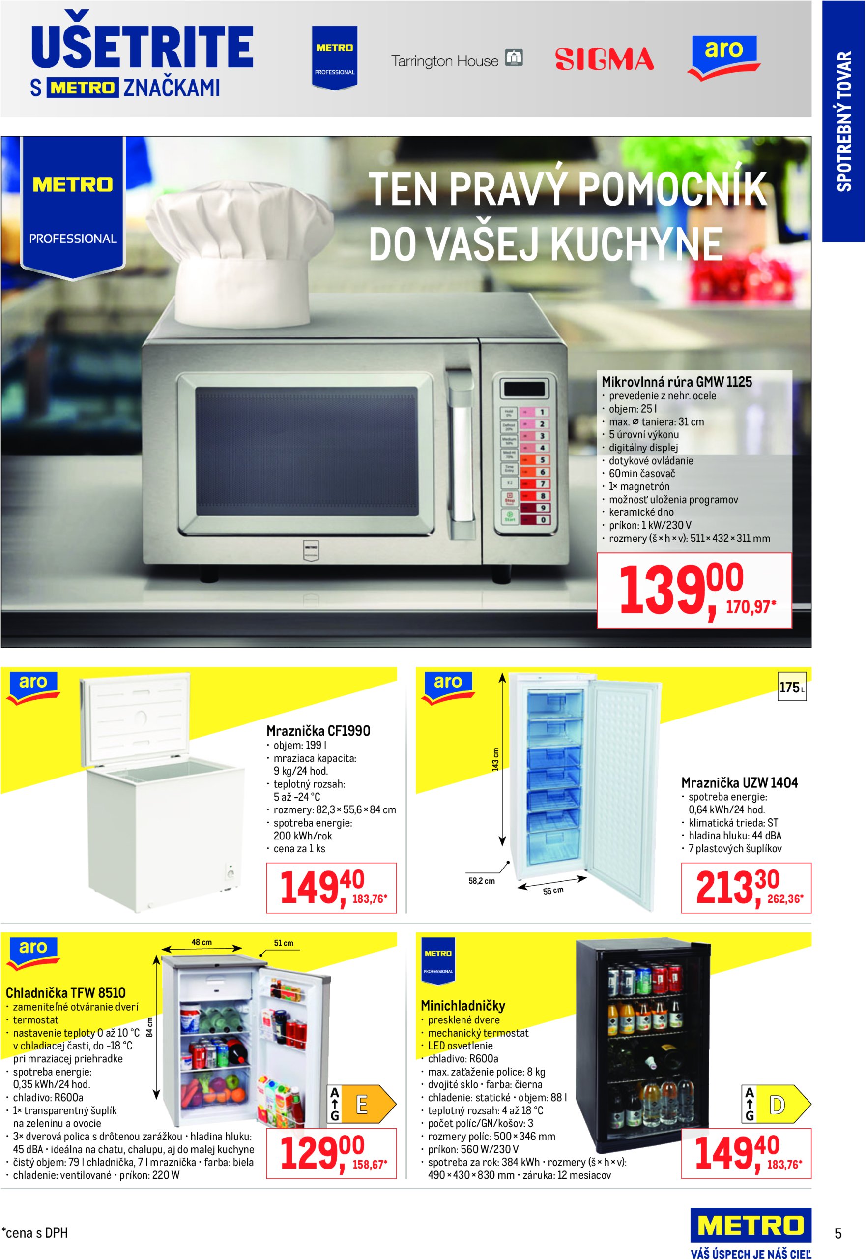 metro - Leták Metro - Spotrebný tovar platný od 16.07. do 29.07. - page: 5