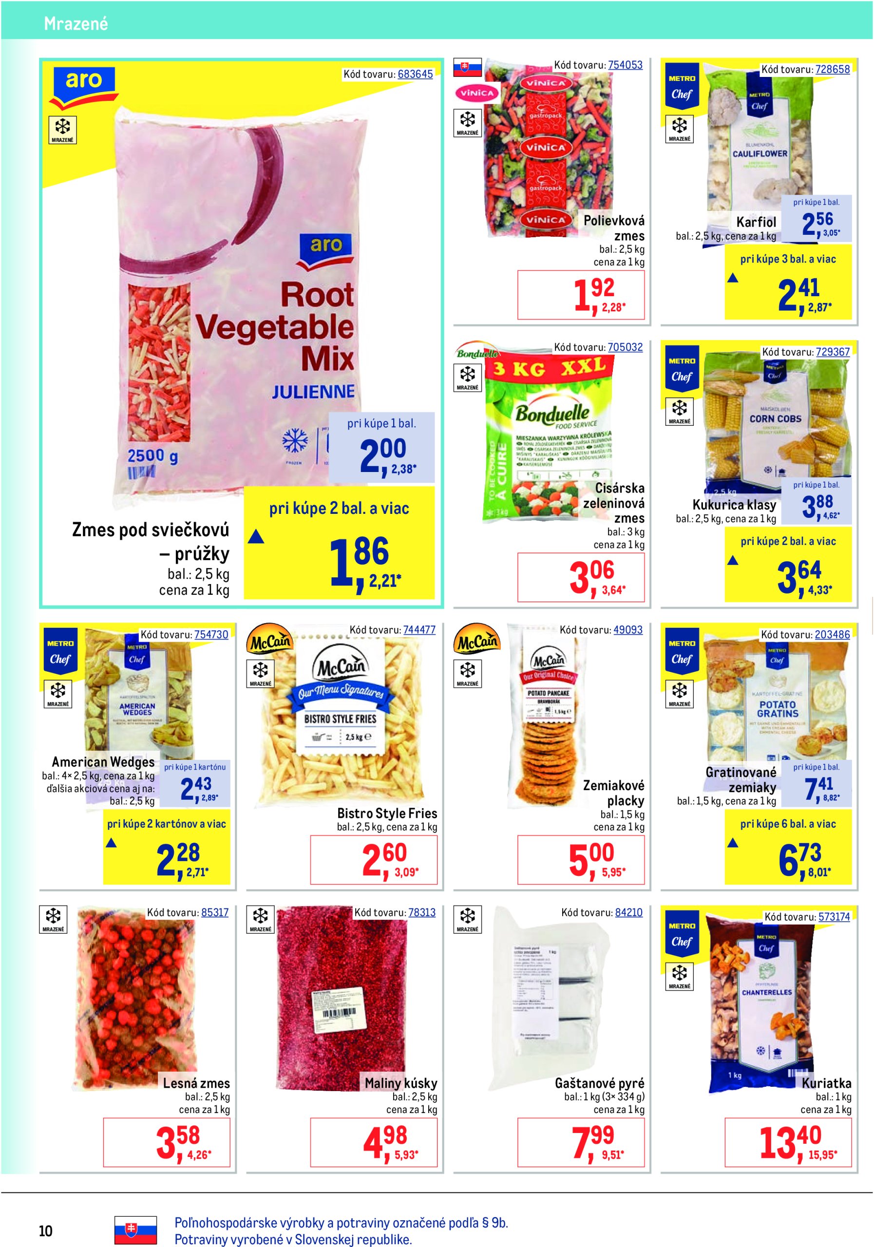 metro - Leták Metro - Gastronómia platný od 16.07. do 12.08. - page: 10