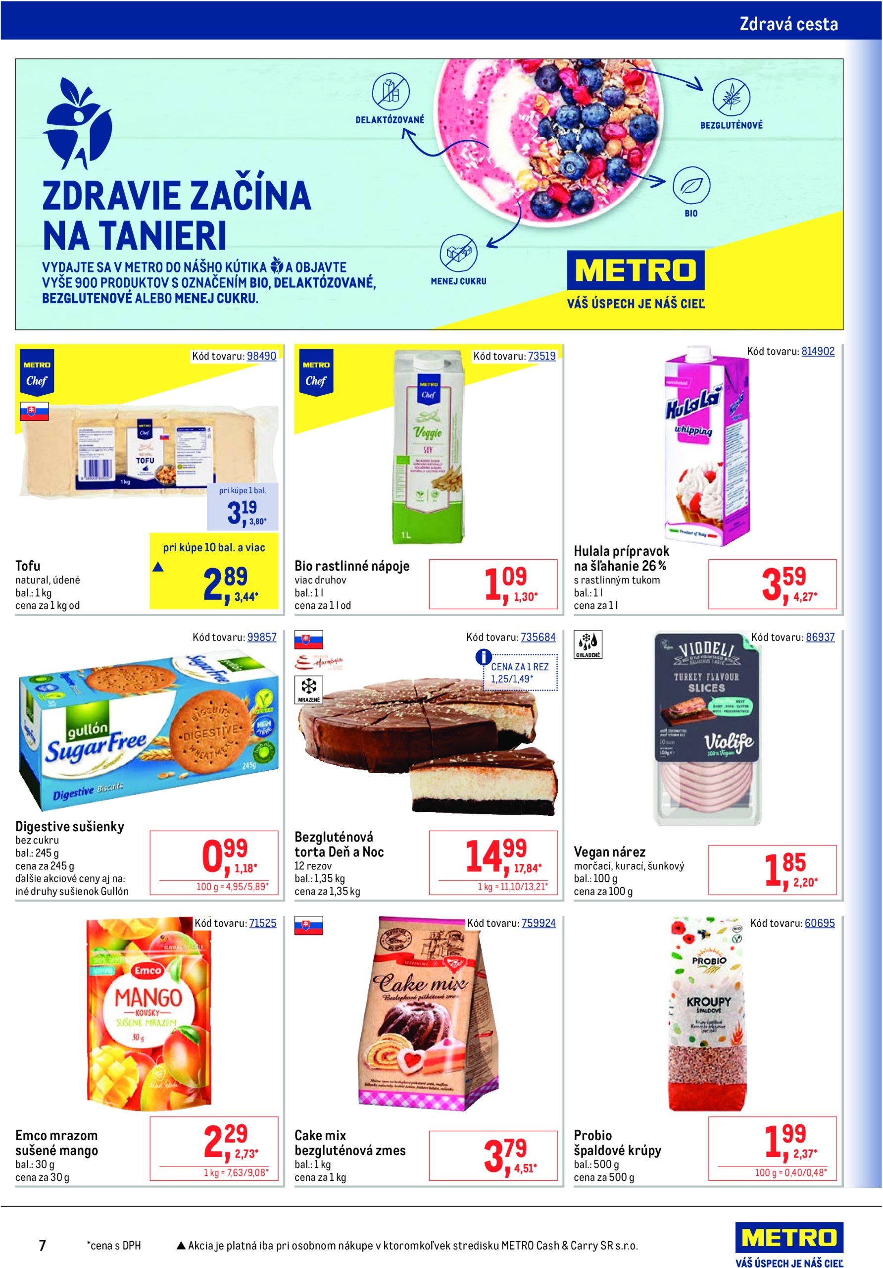 metro - Leták Metro - Gastronómia platný od 16.07. do 12.08. - page: 7