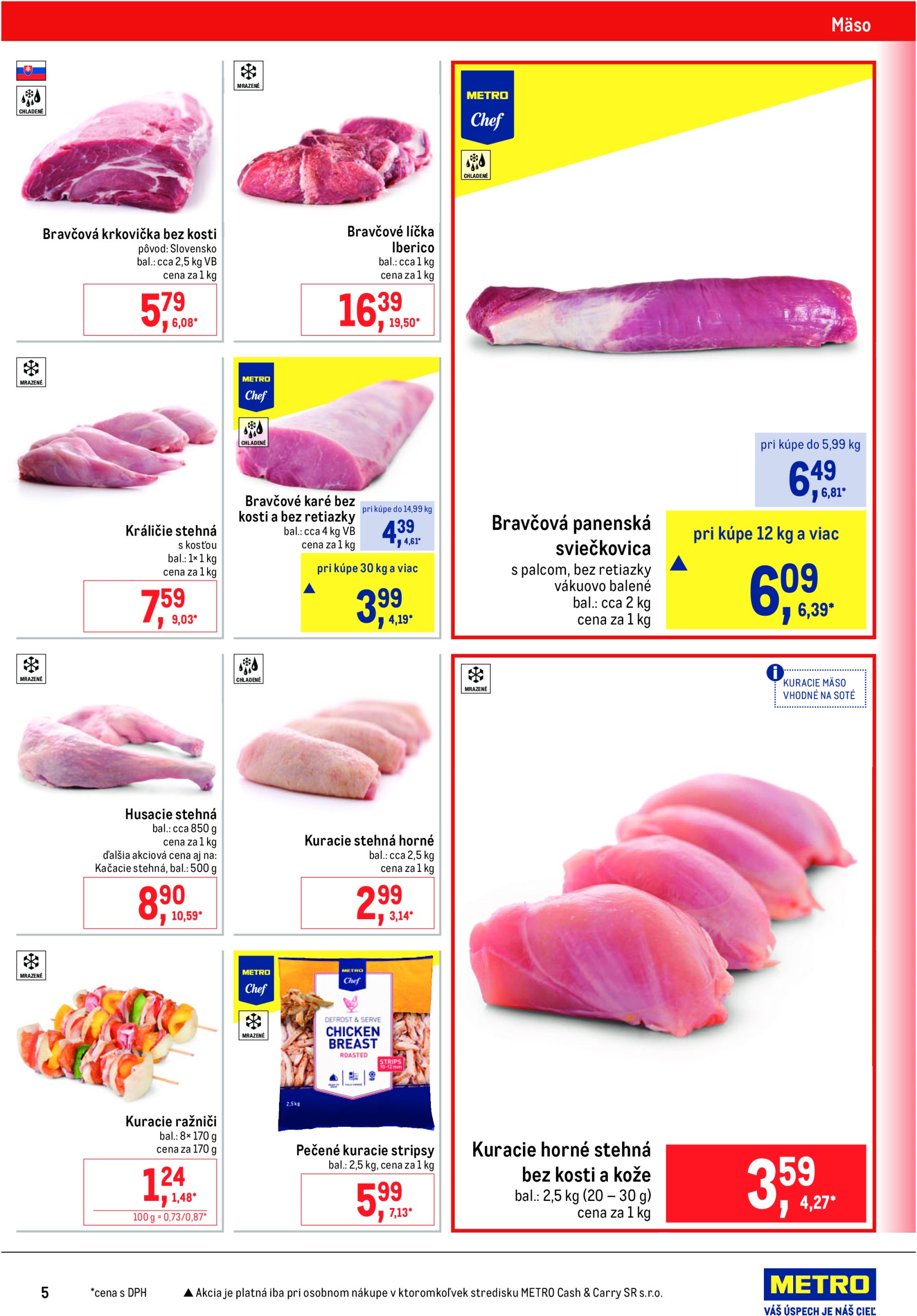 metro - Leták Metro - Gastronómia platný od 16.07. do 12.08. - page: 5