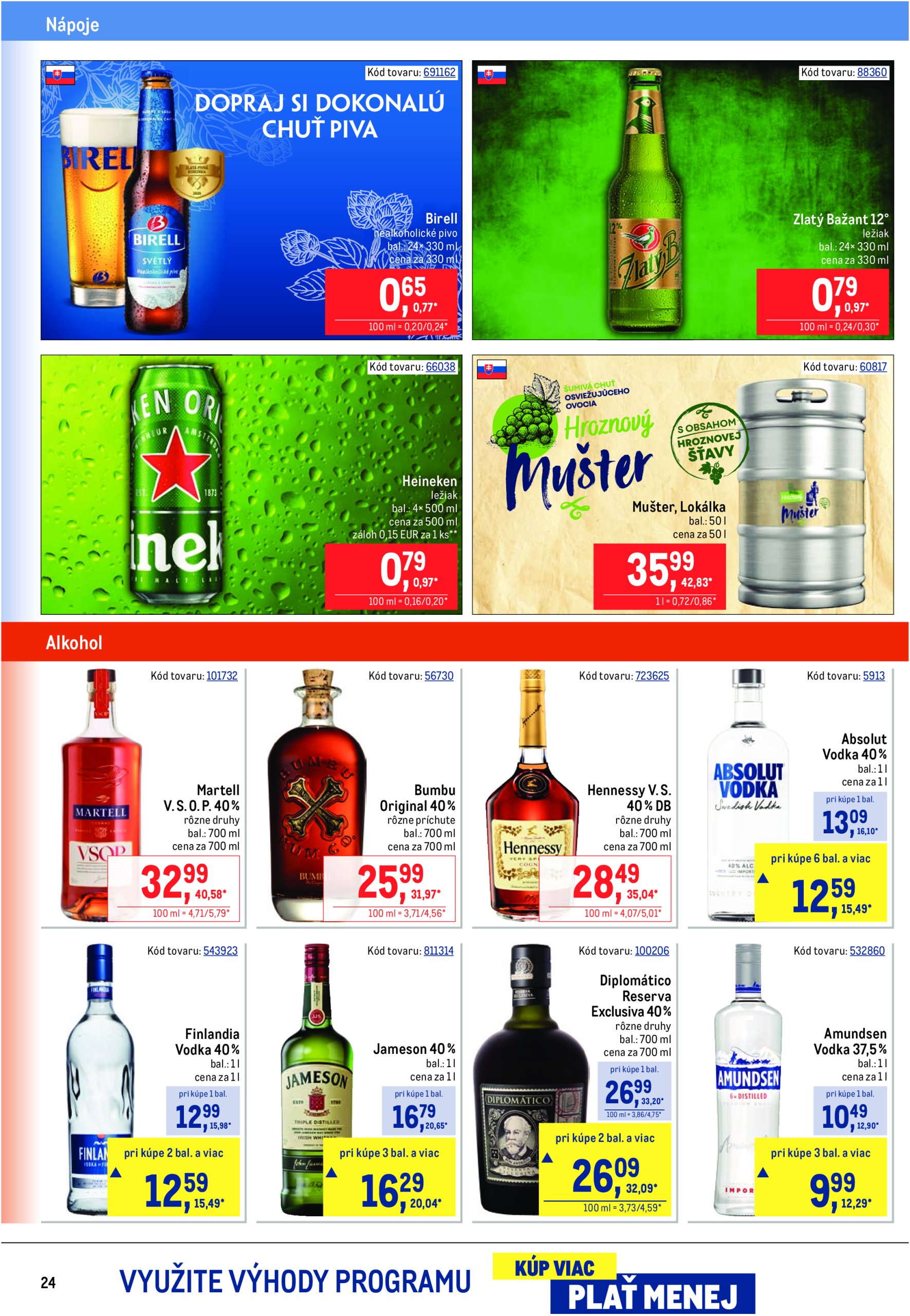 metro - Leták Metro - Gastronómia platný od 16.07. do 12.08. - page: 24