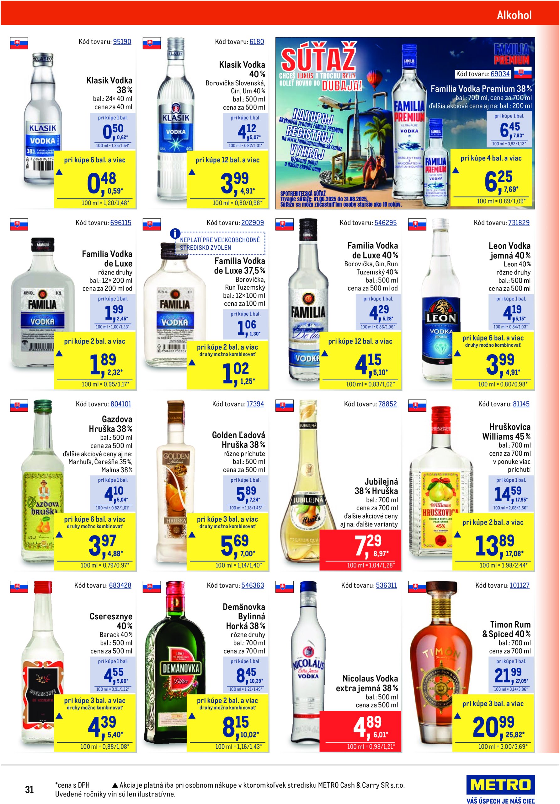 metro - Leták Metro - Maloobchod platný od 30.07. do 12.08. - page: 31 metro - Leták Metro - Maloobchod platný od 30.07. do 12.08. - page: 31