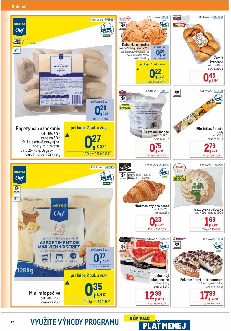 metro - Leták Metro - Gastronómia platný od 13.08. do 09.09. - page: 12