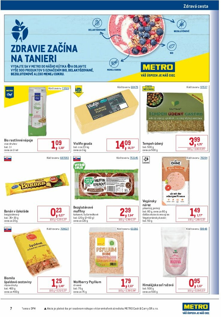 metro - Leták Metro - Gastronómia platný od 13.08. do 09.09. - page: 7