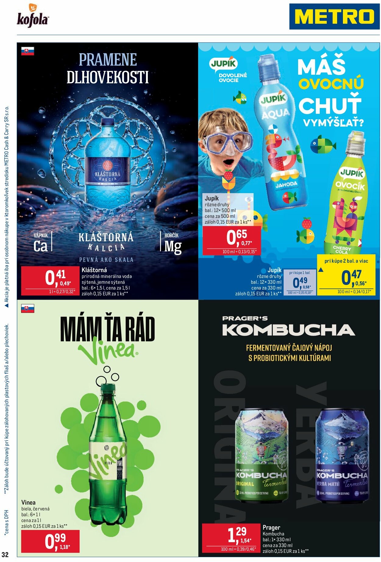 metro - Leták Metro - Obchodní partneri platný od 27.08. do 23.09. - page: 32 metro - Leták Metro - Obchodní partneri platný od 27.08. do 23.09. - page: 32