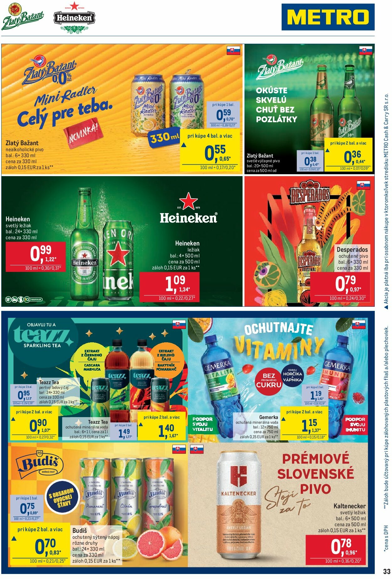 metro - Leták Metro - Obchodní partneri platný od 27.08. do 23.09. - page: 33 metro - Leták Metro - Obchodní partneri platný od 27.08. do 23.09. - page: 33