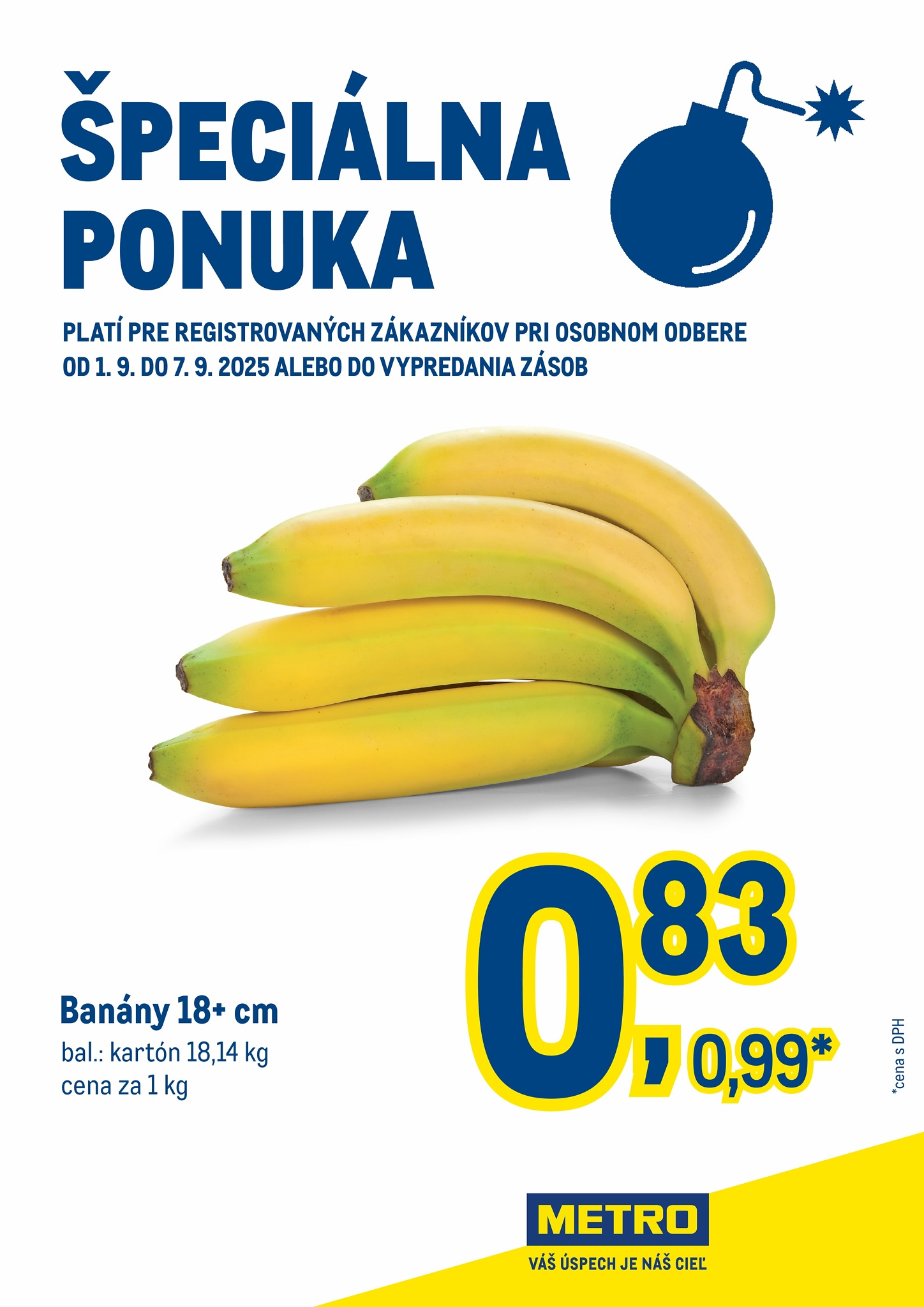 metro - Leták Metro - Špeciálna ponuka platný od 01.09. do 07.09.