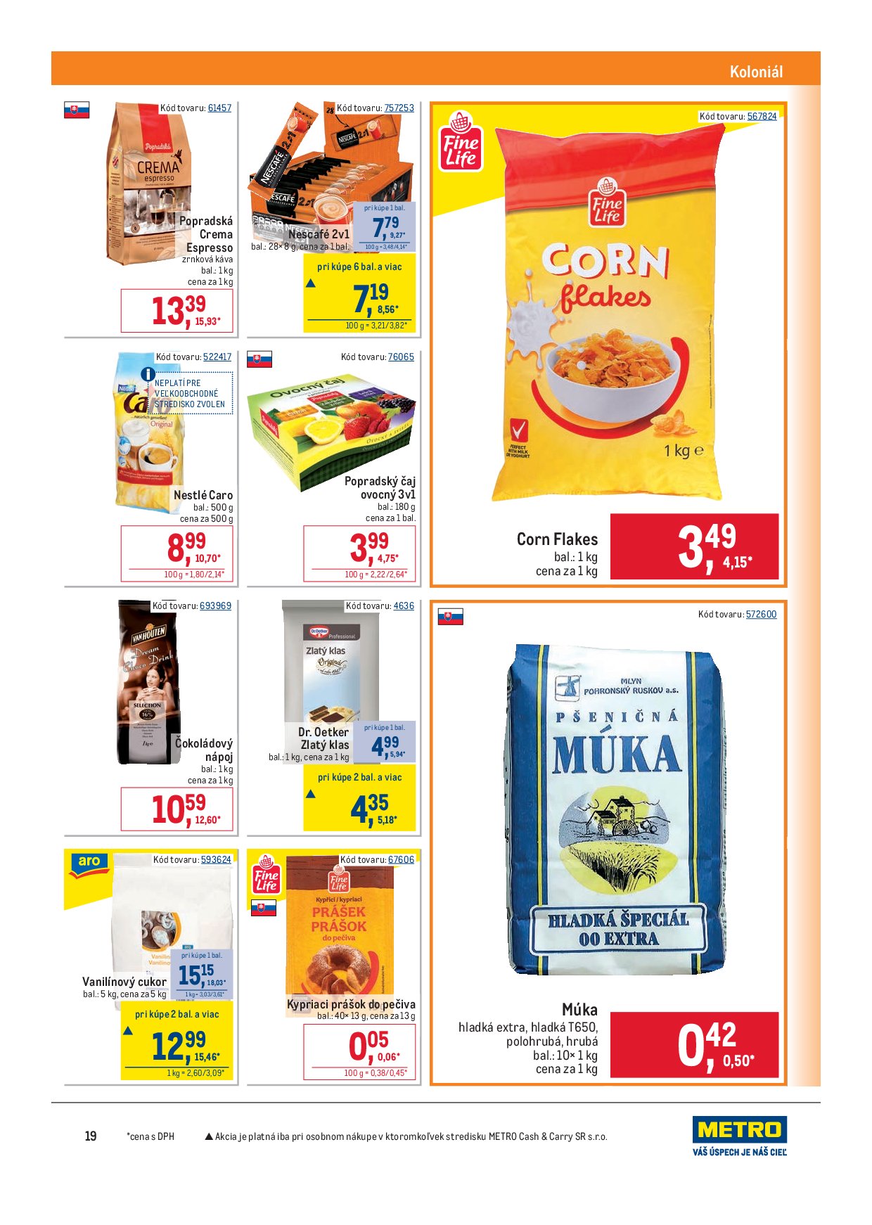 metro - Leták Metro - Gastronómia platný od 10.09. do 07.10. - page: 19