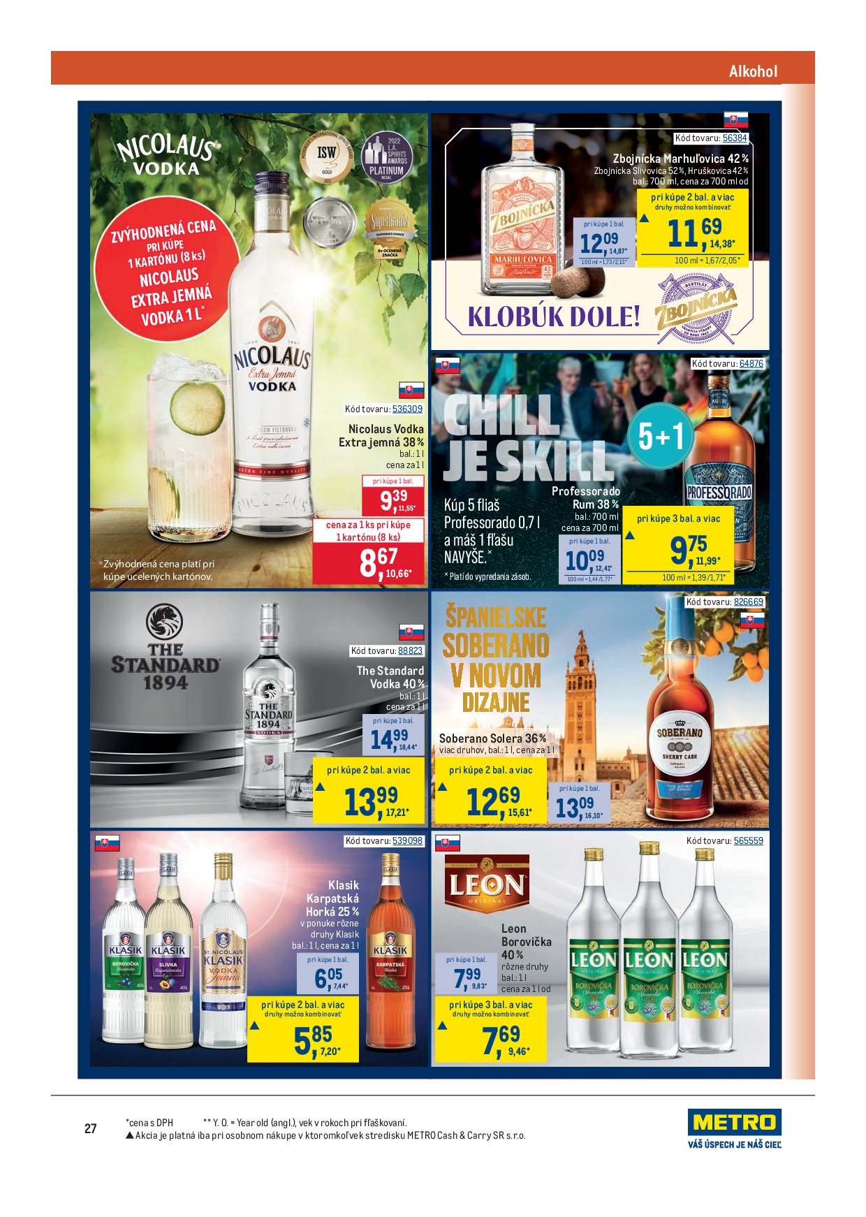metro - Leták Metro - Gastronómia platný od 10.09. do 07.10. - page: 27