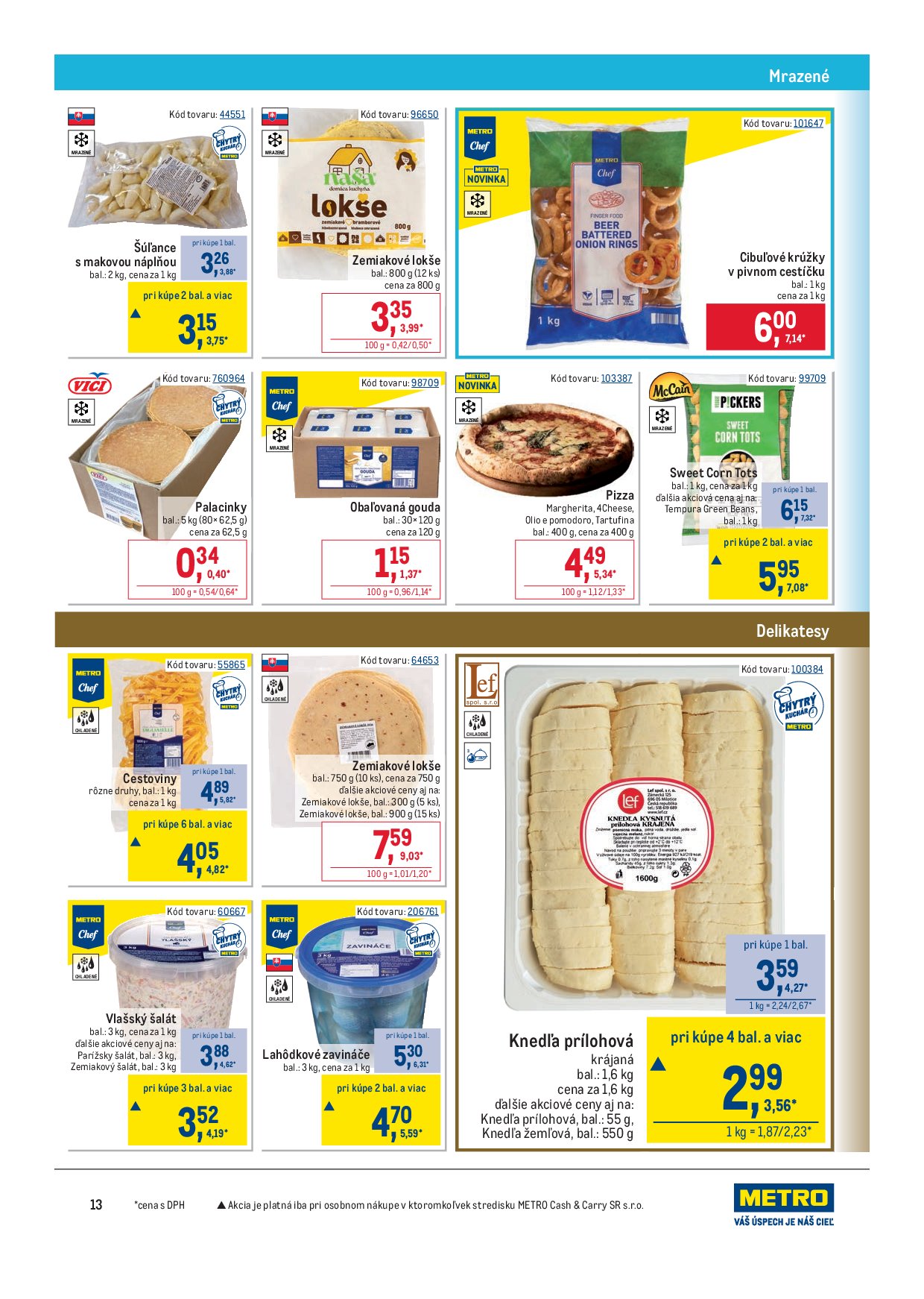 metro - Leták Metro - Gastronómia platný od 10.09. do 07.10. - page: 13