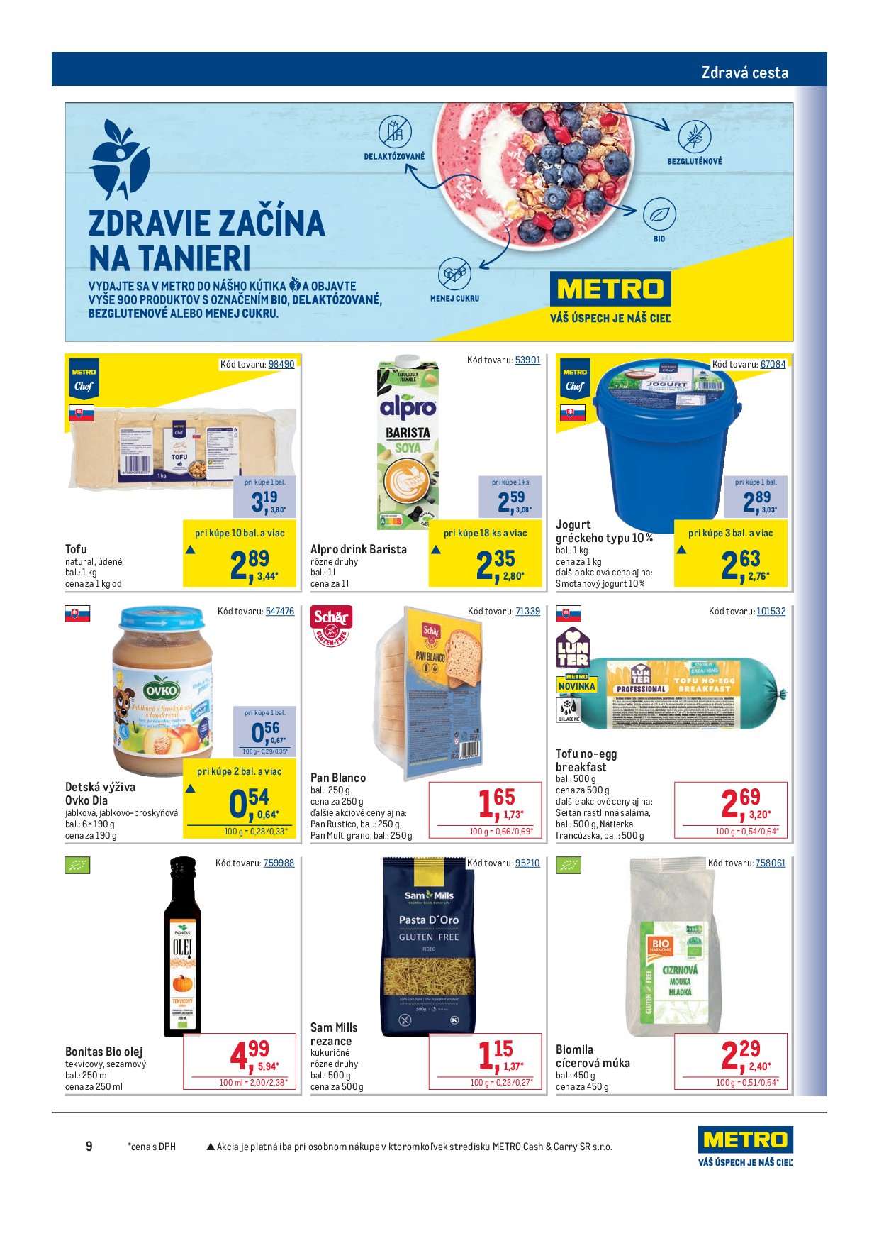 metro - Leták Metro - Gastronómia platný od 10.09. do 07.10. - page: 9