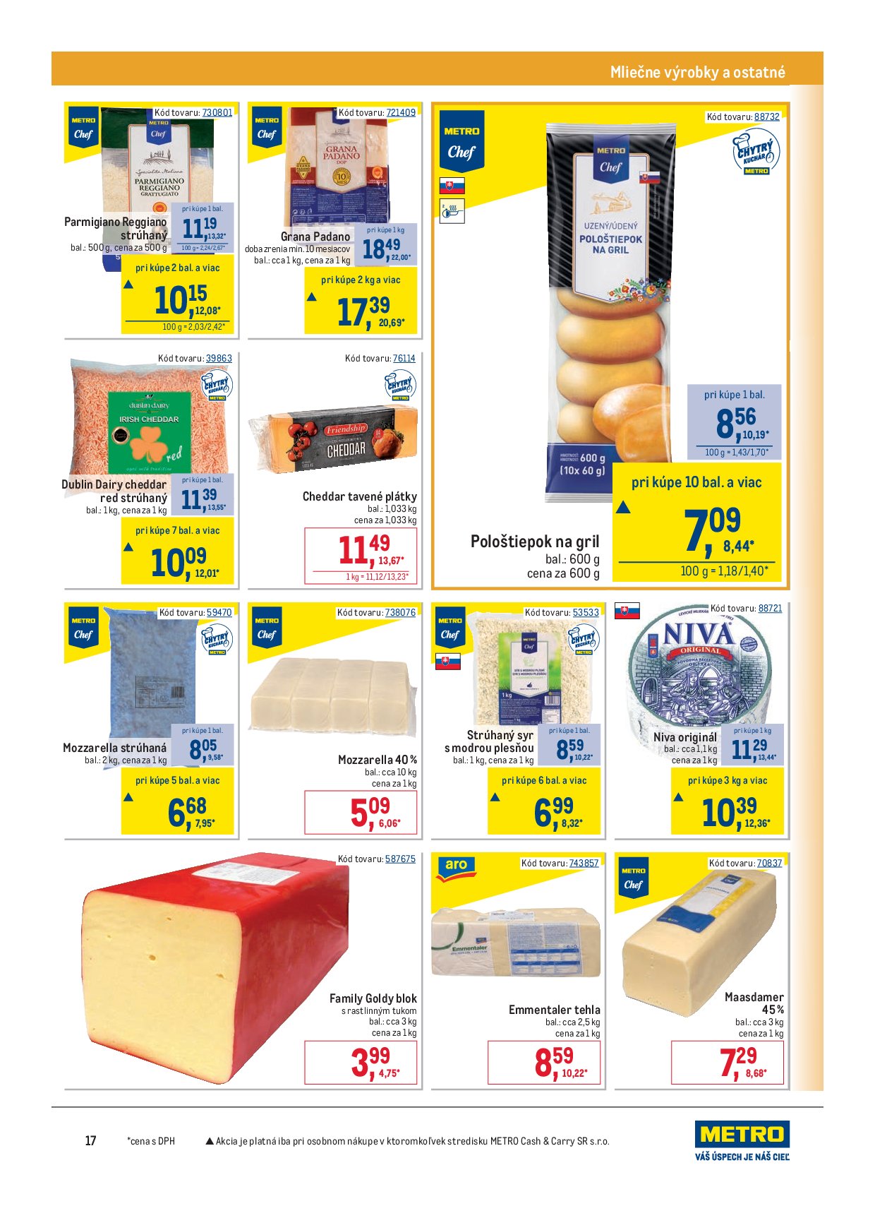 metro - Leták Metro - Gastronómia platný od 10.09. do 07.10. - page: 17